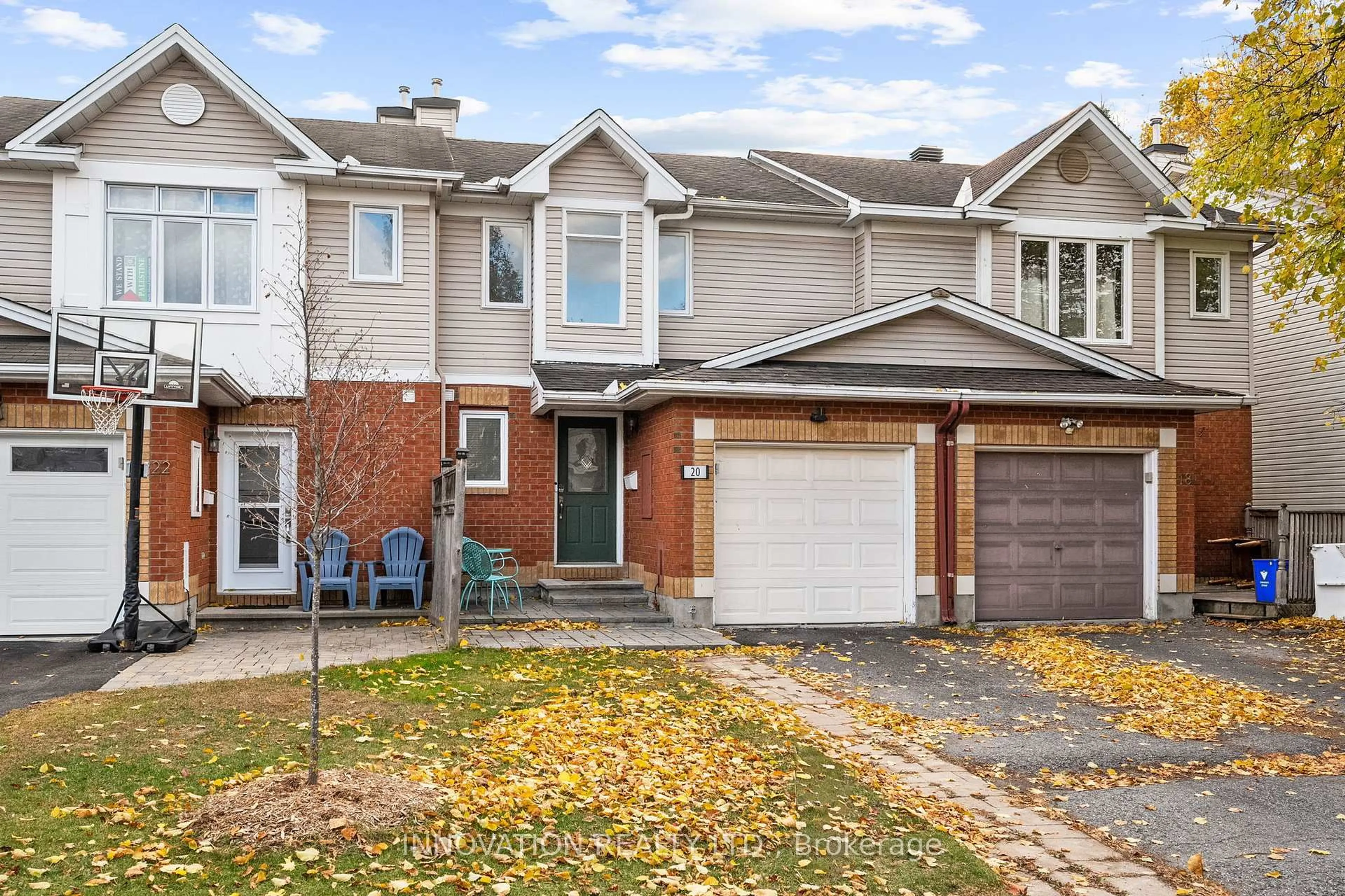 Home with brick exterior material, street for 20 Banchory Cres, Kanata Ontario K2K 2V4