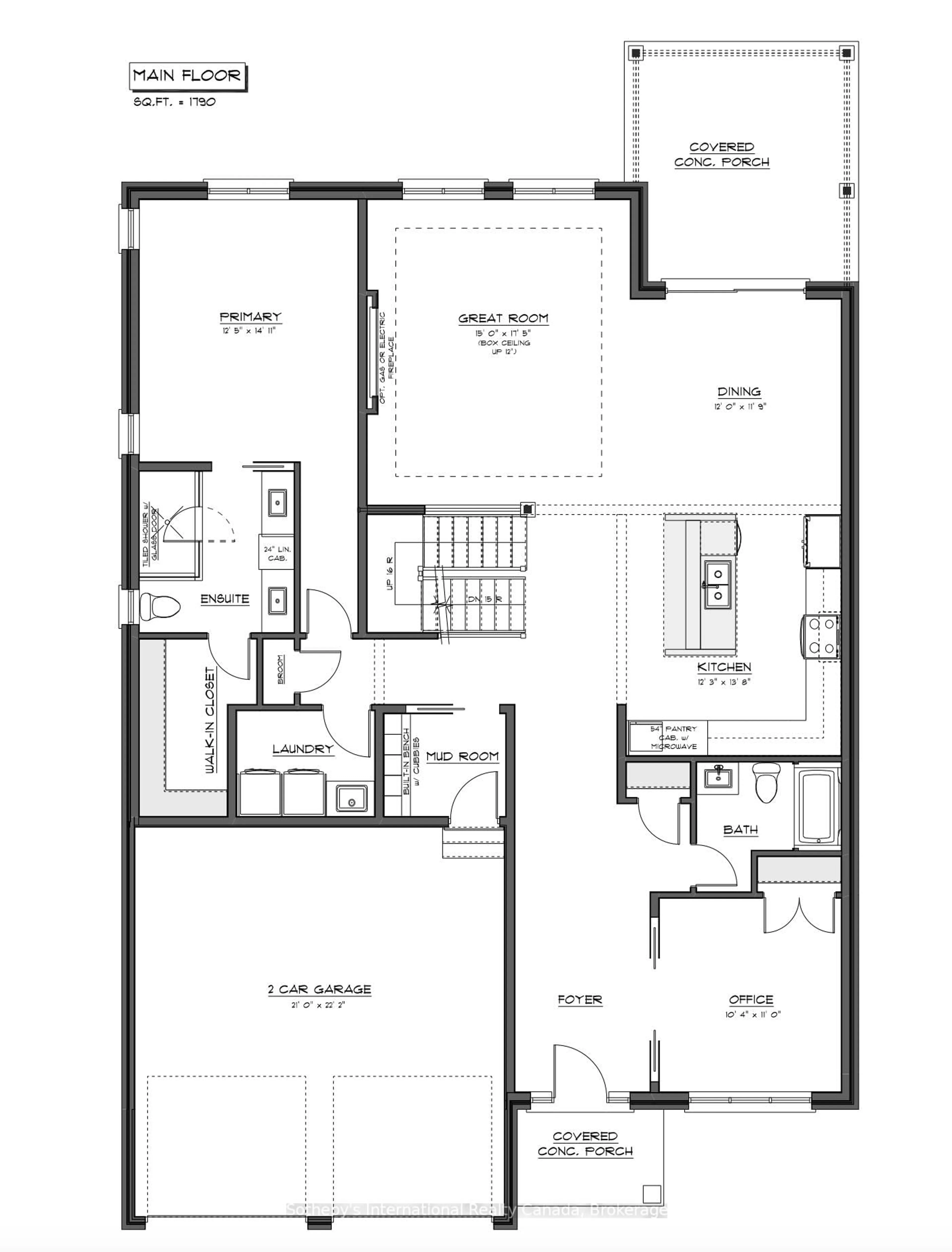 Floor plan for 81 Cedar St, Brant Ontario N3L 4G1
