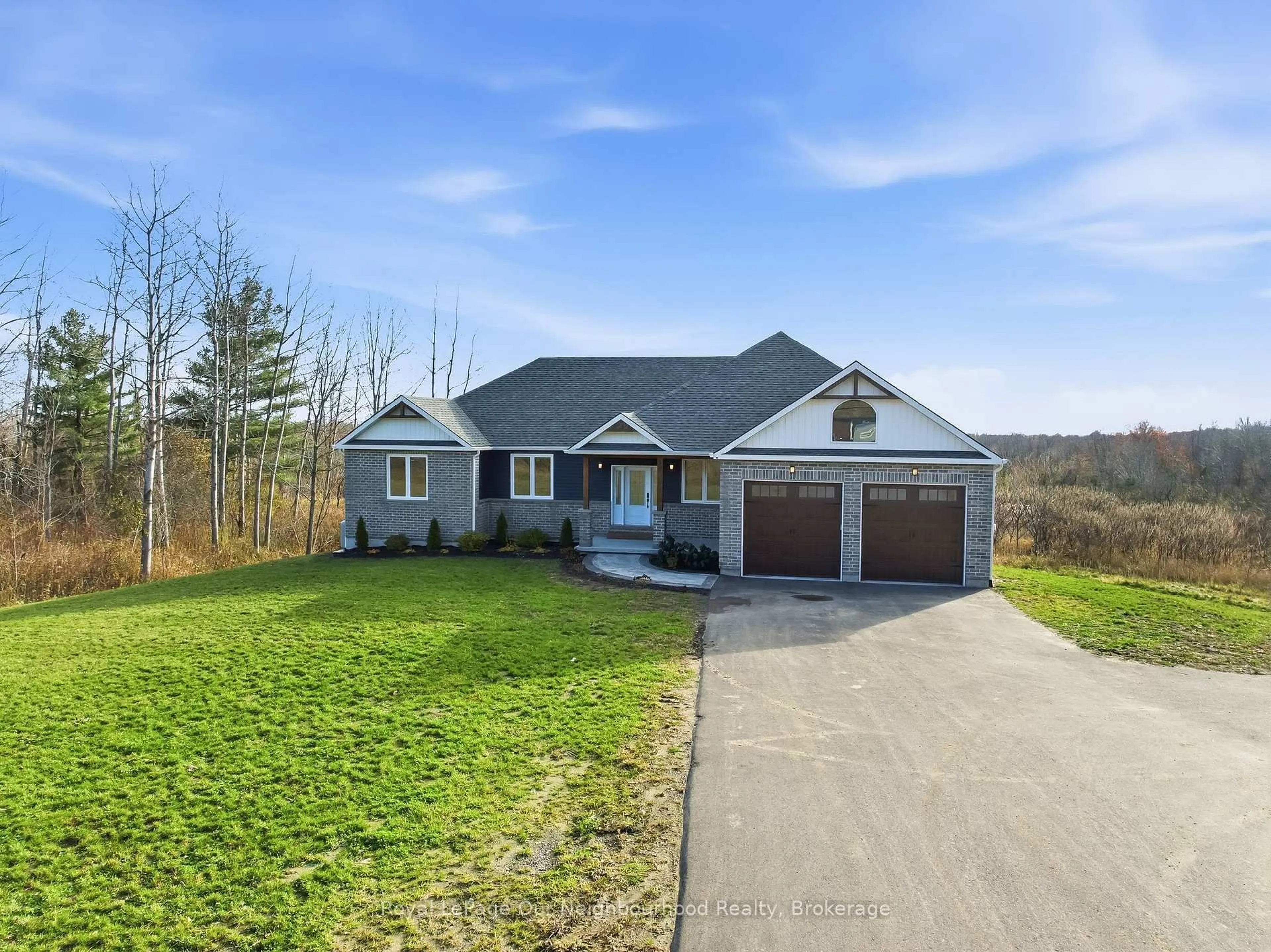 A pic from outside/outdoor area/front of a property/back of a property/a pic from drone, unknown for 14321 County Road 2, Cramahe Ontario K0K 1S0