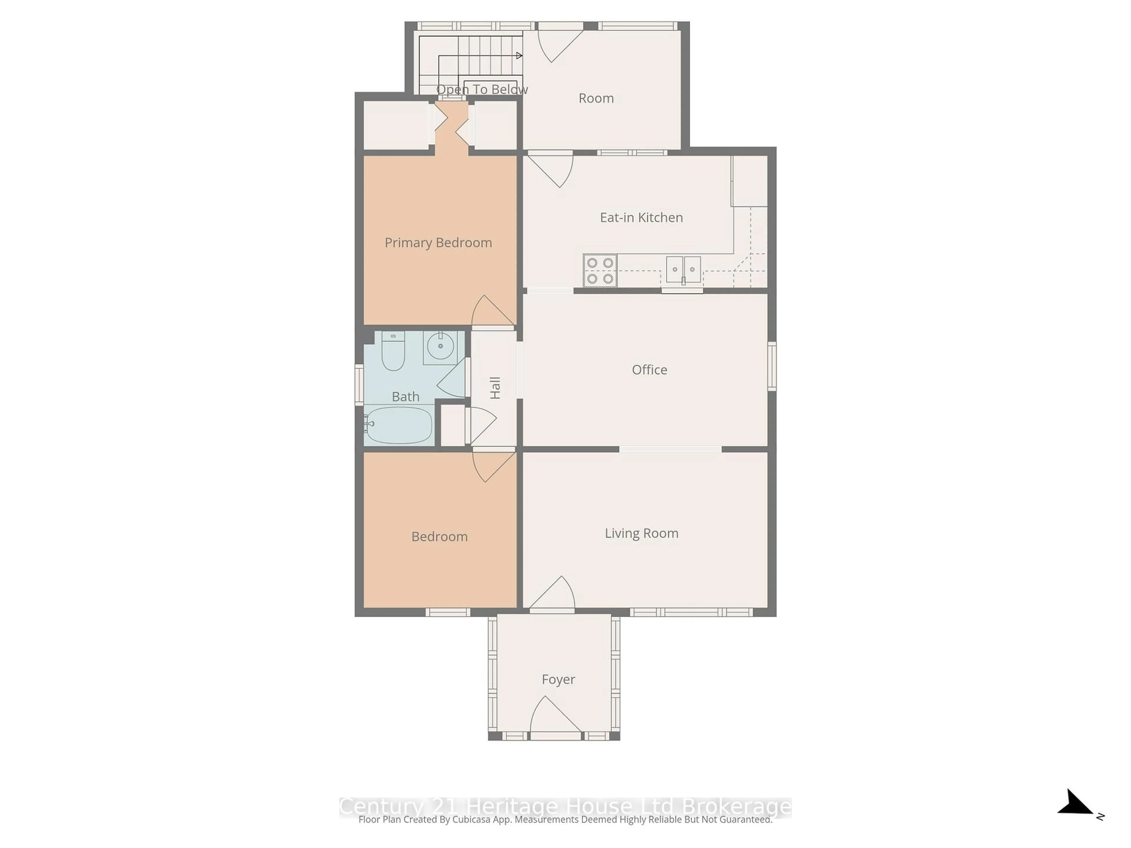 Floor plan for 116 East Park Dr, Woodstock Ontario N4S 3N2