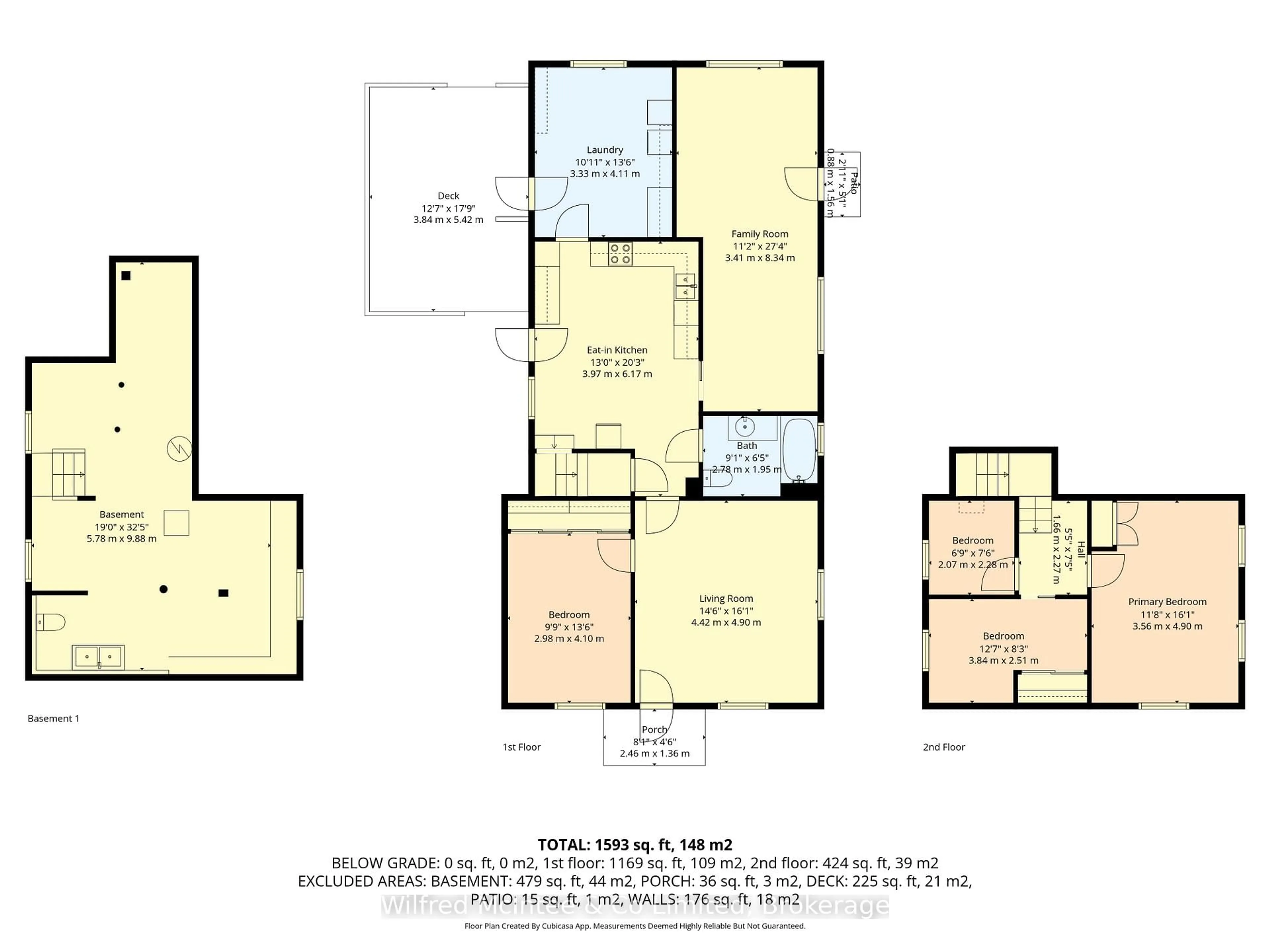 Floor plan for 105 Mcgivern St, Brockton Ontario N0G 2V0