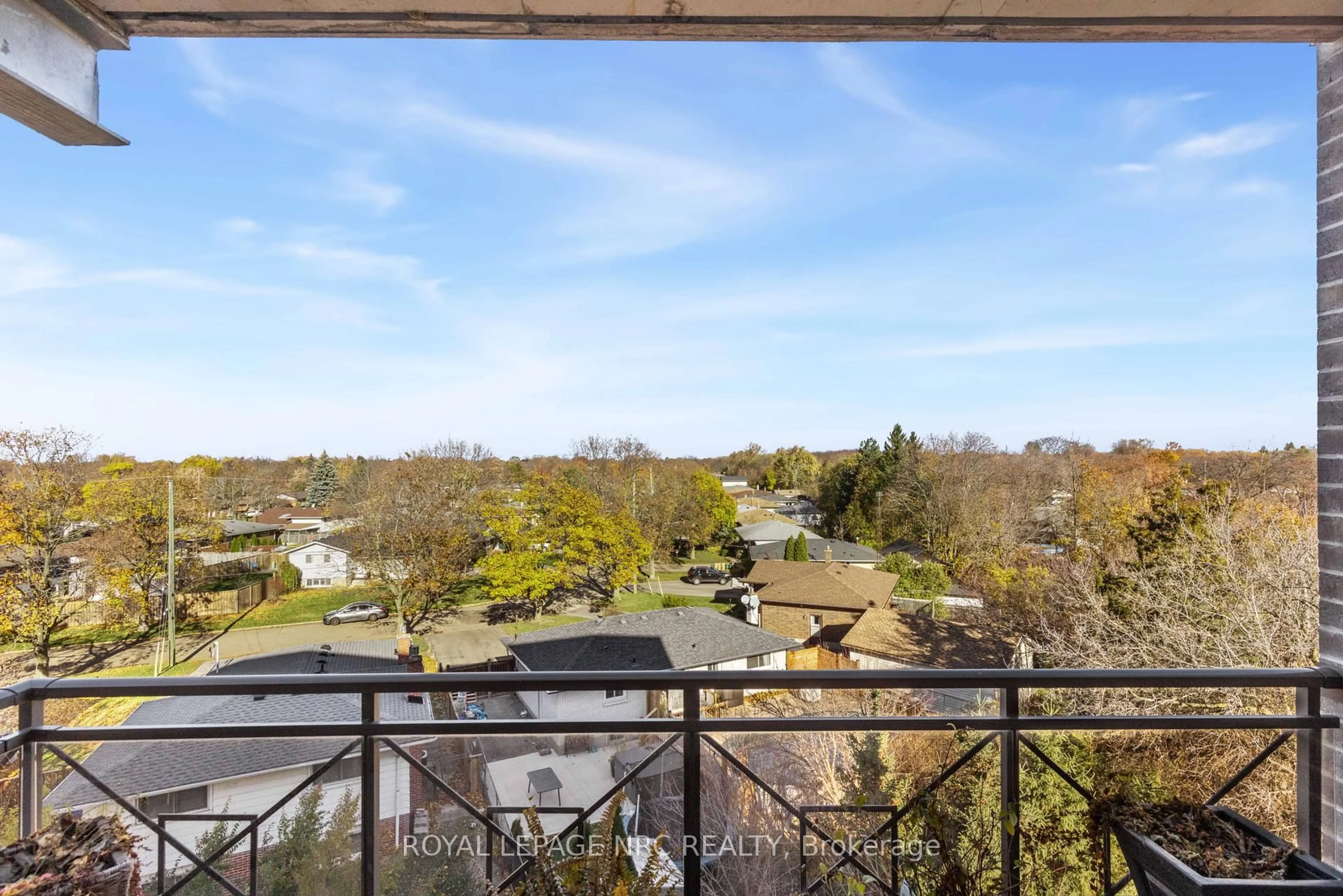 Balcony in the apartment, water/lake/river/ocean view for 379 Scott St #401, St. Catharines Ontario L2M 3W2