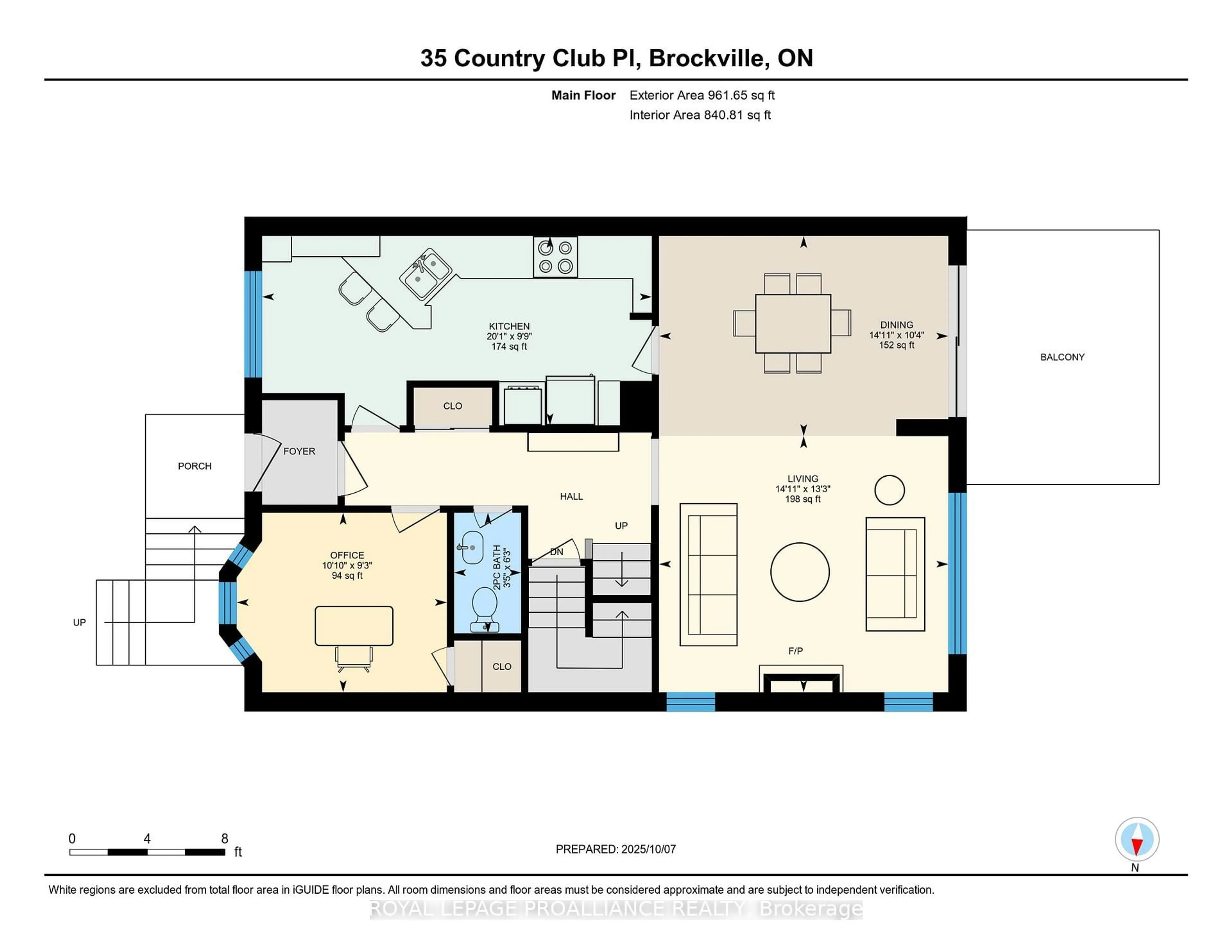 Floor plan for 35 Country Club Pl, Brockville Ontario K6V 6T6