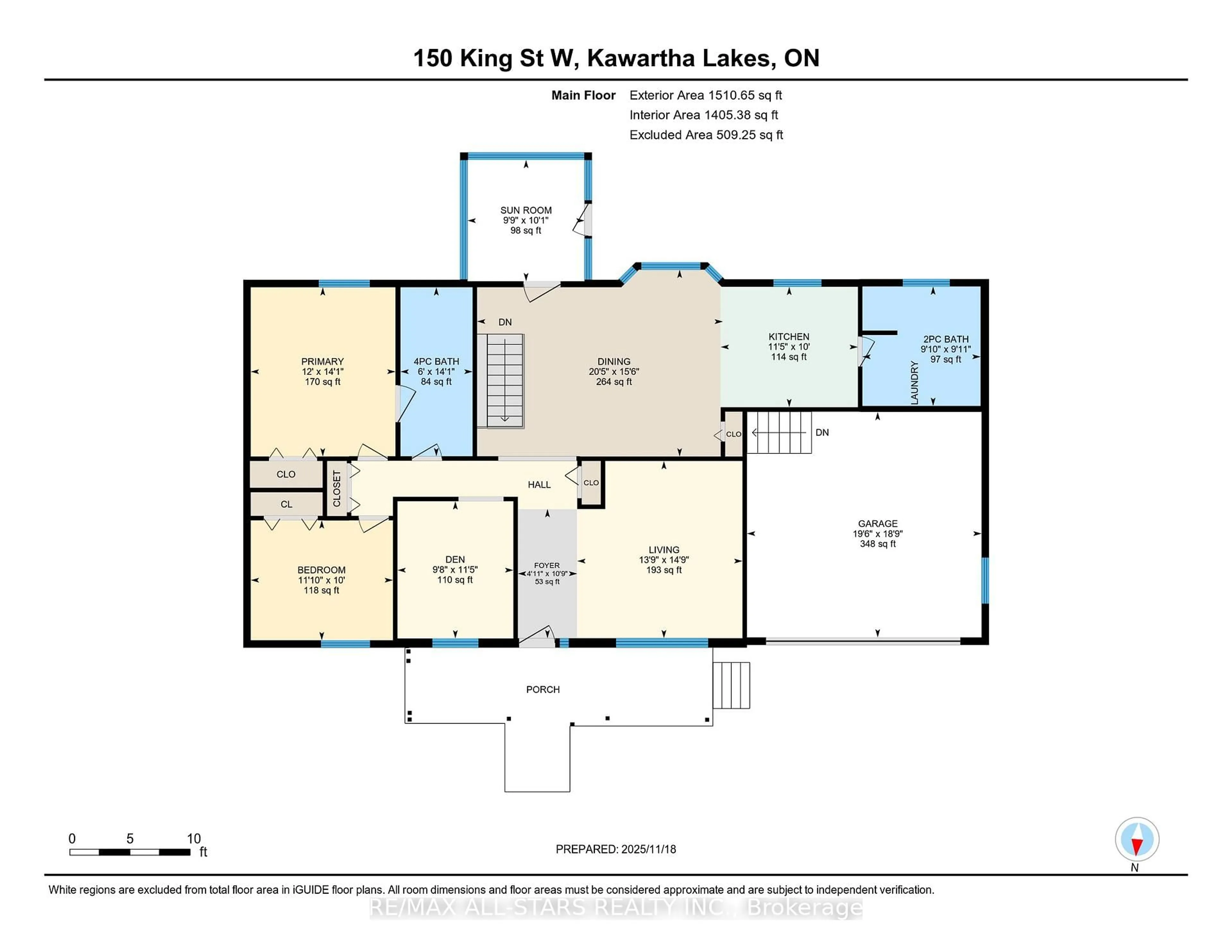 Floor plan for 150 King St, Kawartha Lakes Ontario K0L 2W0