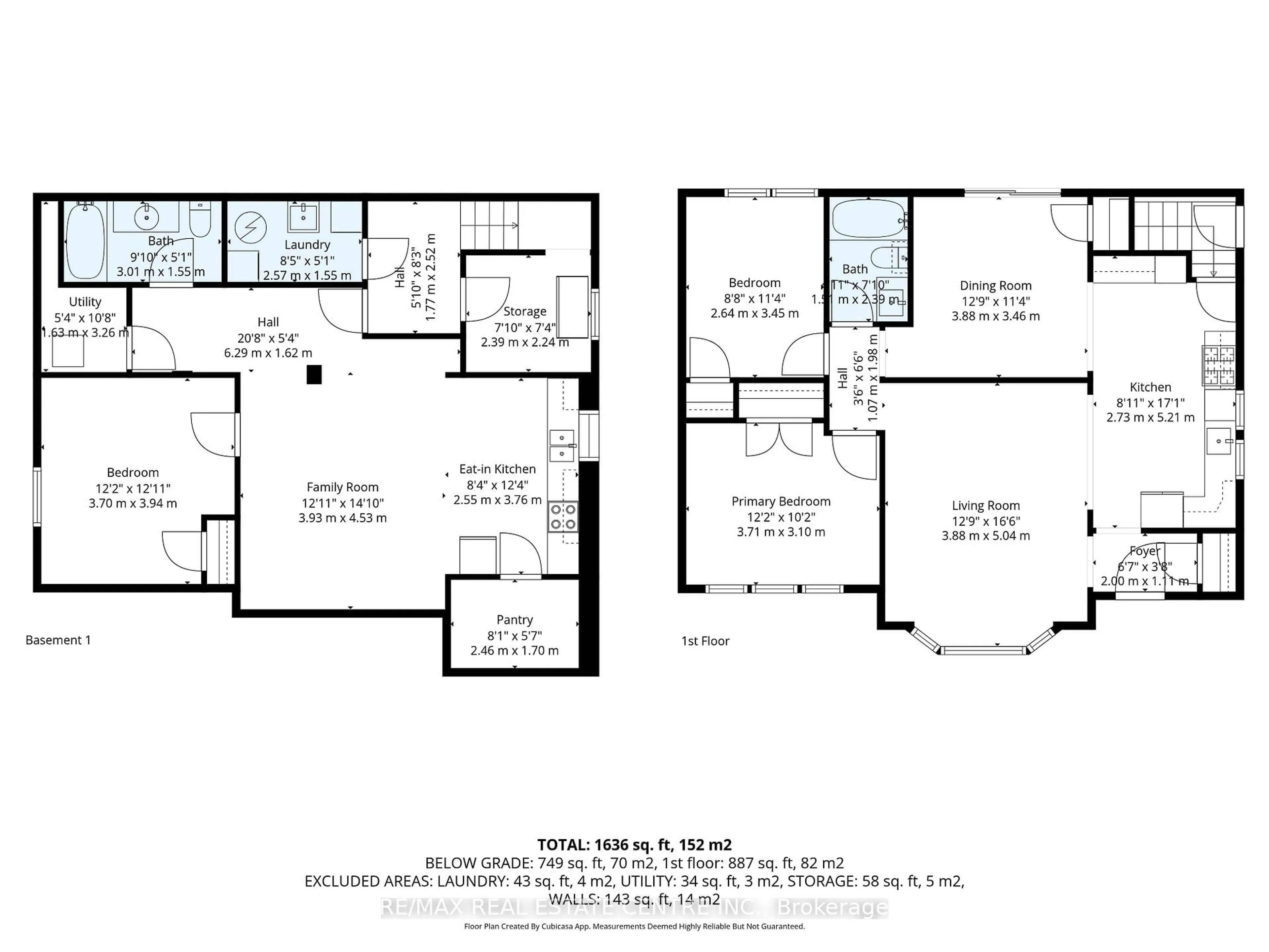 Floor plan for 1057 Clare Ave, Cambridge Ontario N3H 2E2