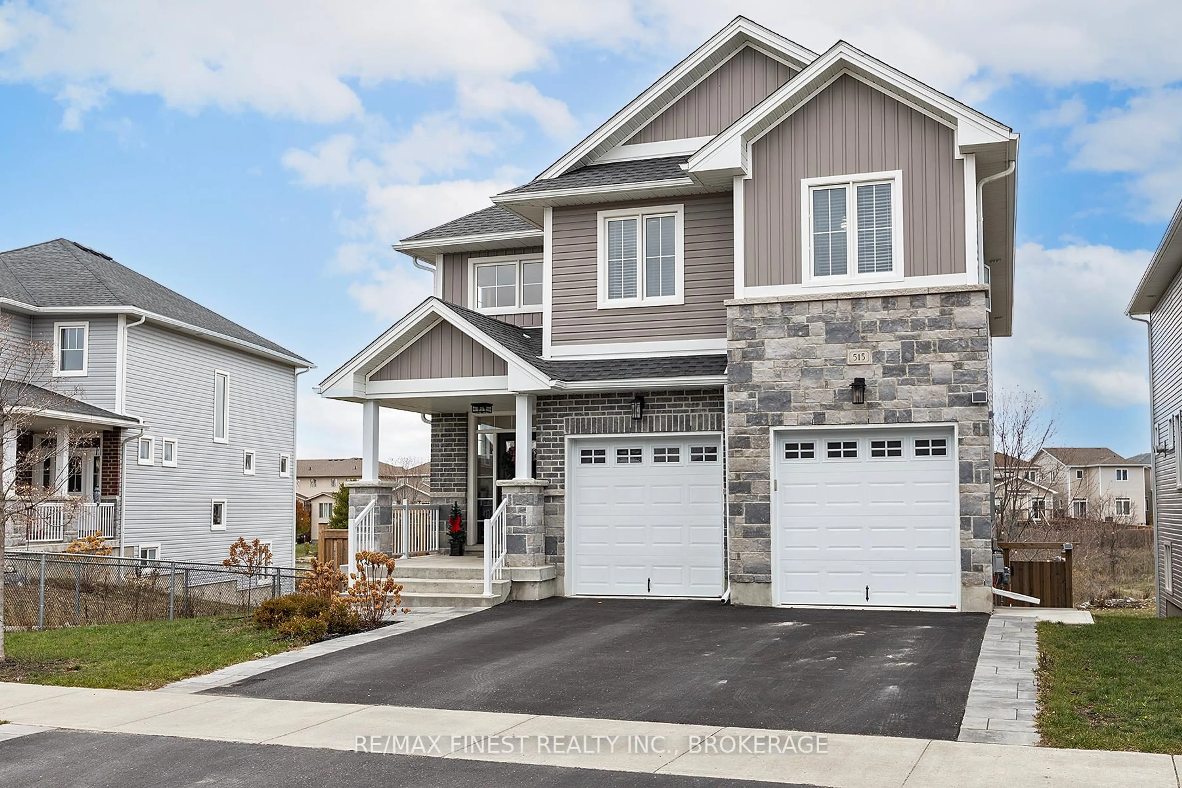 Home with vinyl exterior material, street for 515 Beth Cres, Kingston Ontario K7P 0K9