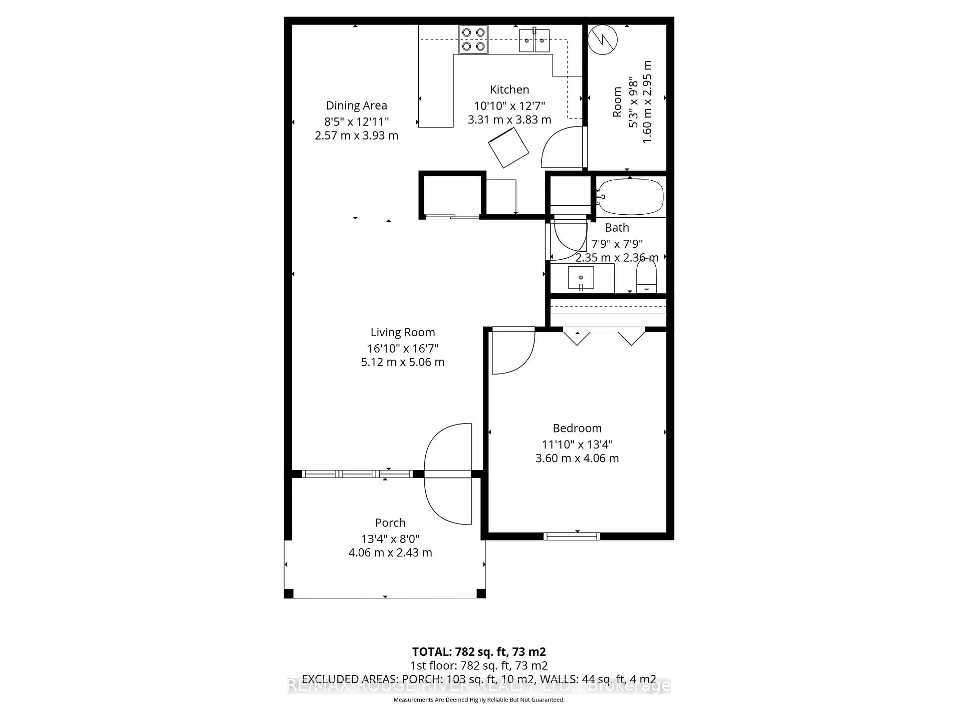 Floor plan for 225 Spencer St #8, Cobourg Ontario K9A 5G2