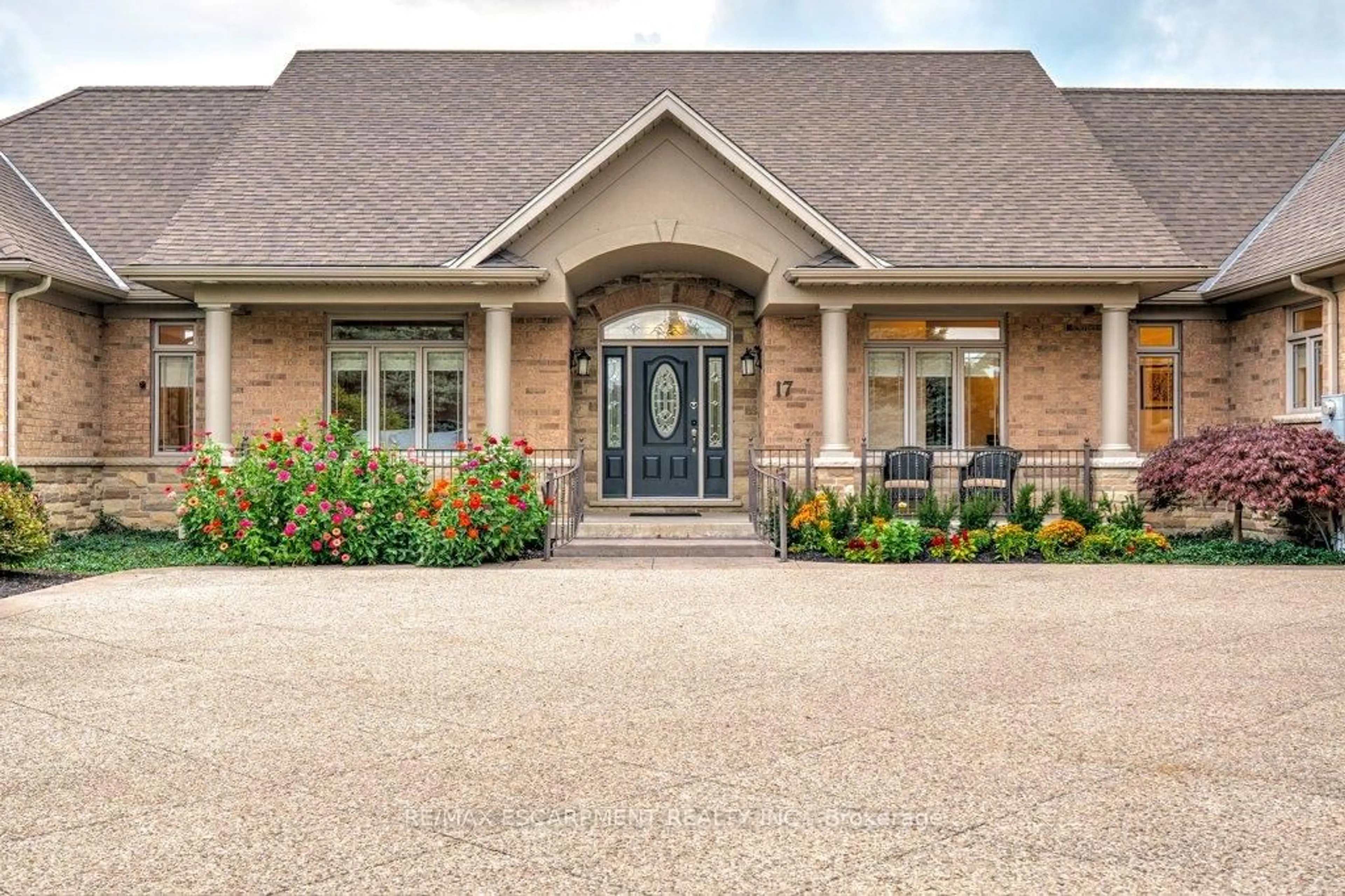 Home with brick exterior material, street for 17 TEWS Lane, Hamilton Ontario L9H 7N4