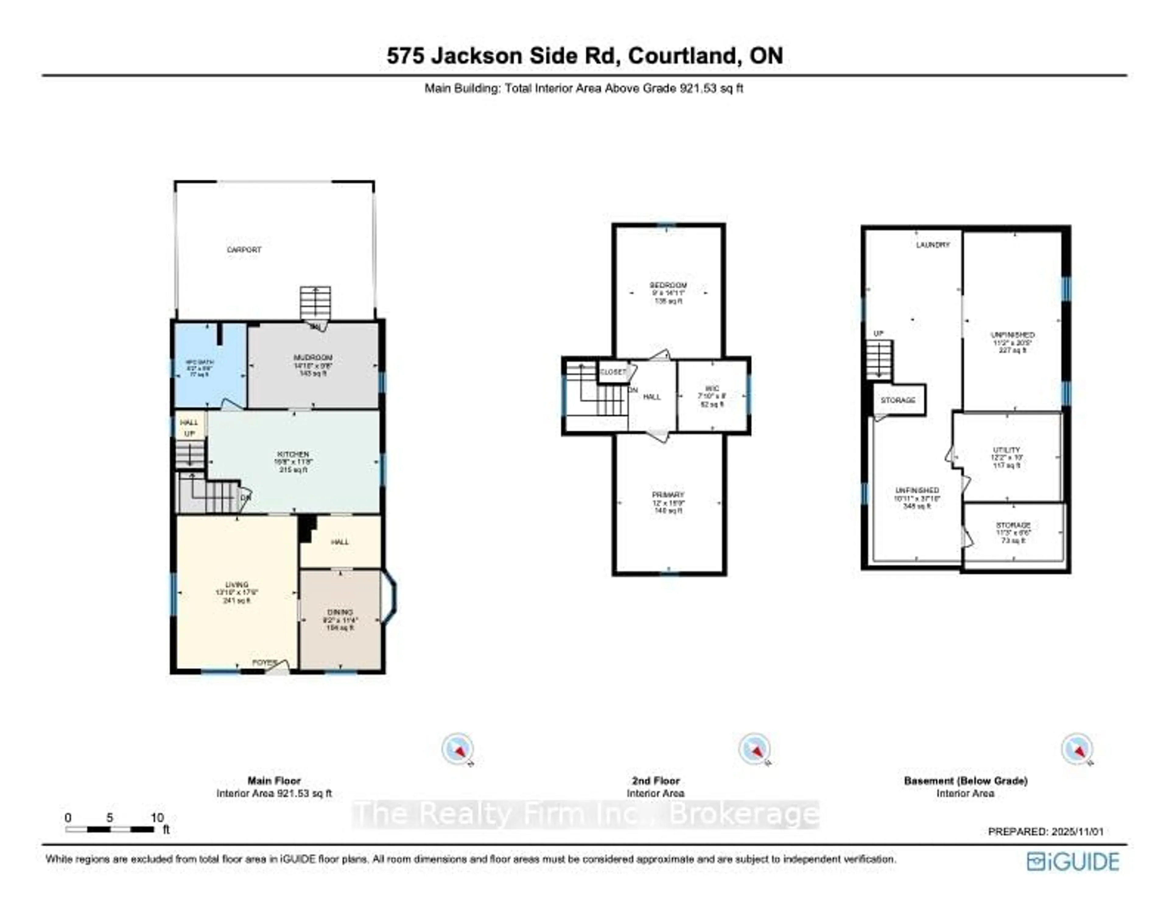 Floor plan for 575 Jackson Side Rd, Norfolk Ontario N0J 1E0