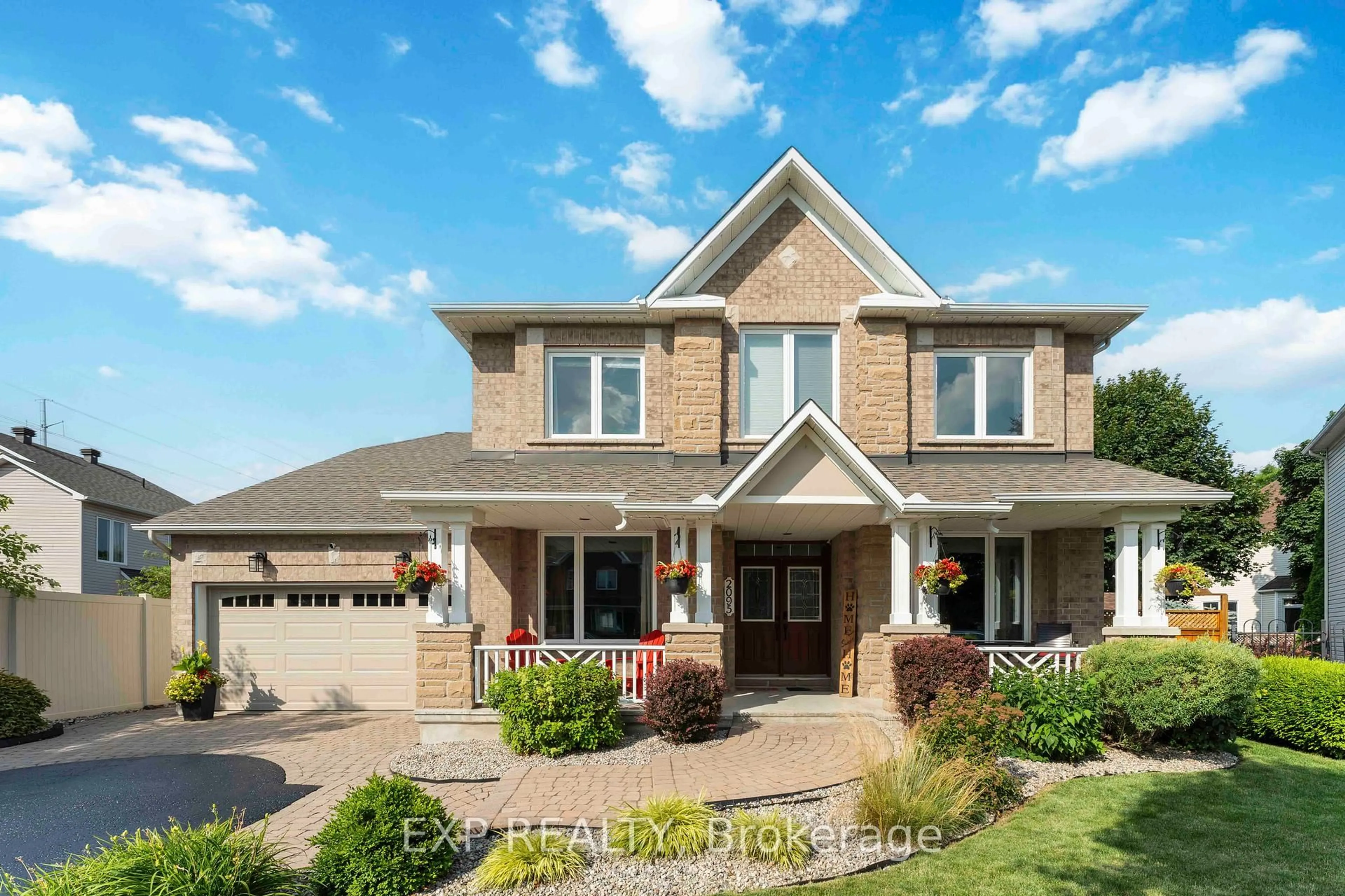 Home with brick exterior material, street for 2095 Avebury Dr, Ottawa Ontario K4A 4G2