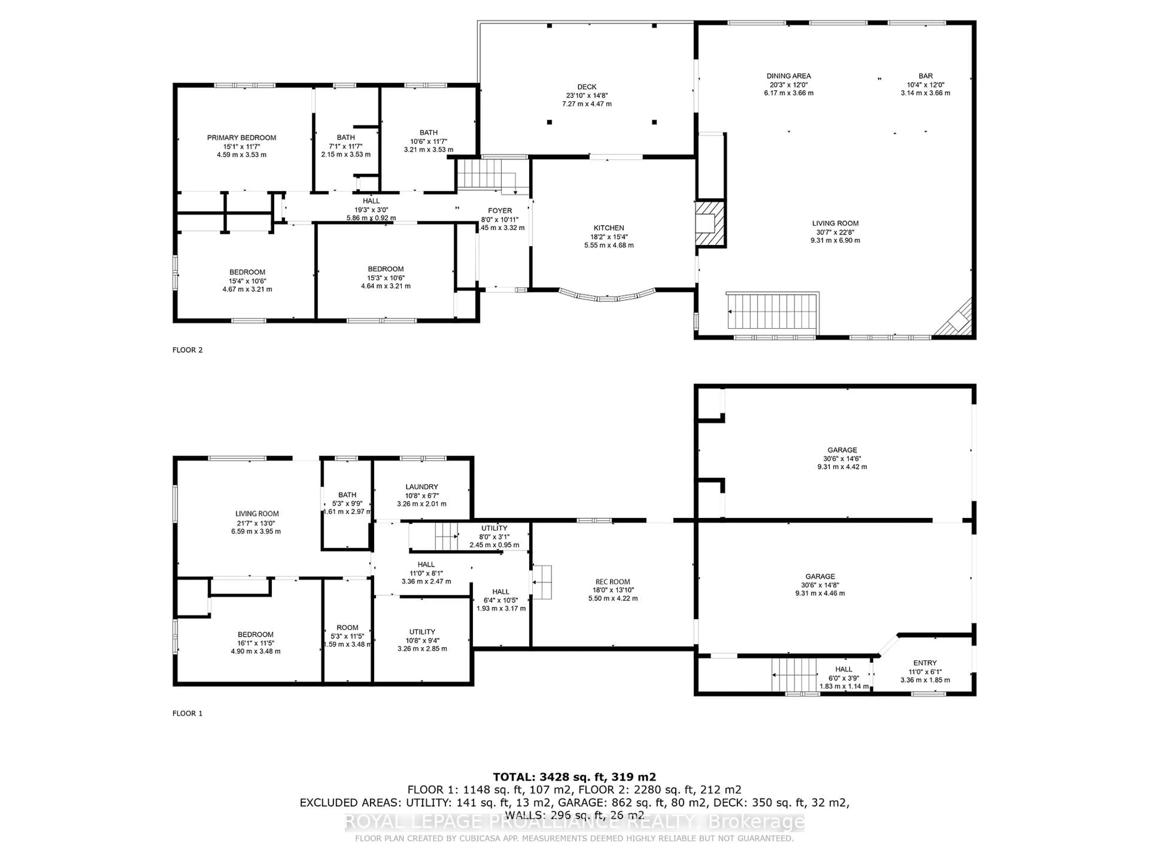 Floor plan for 2331 Division St, Cobourg Ontario K9A 0T9