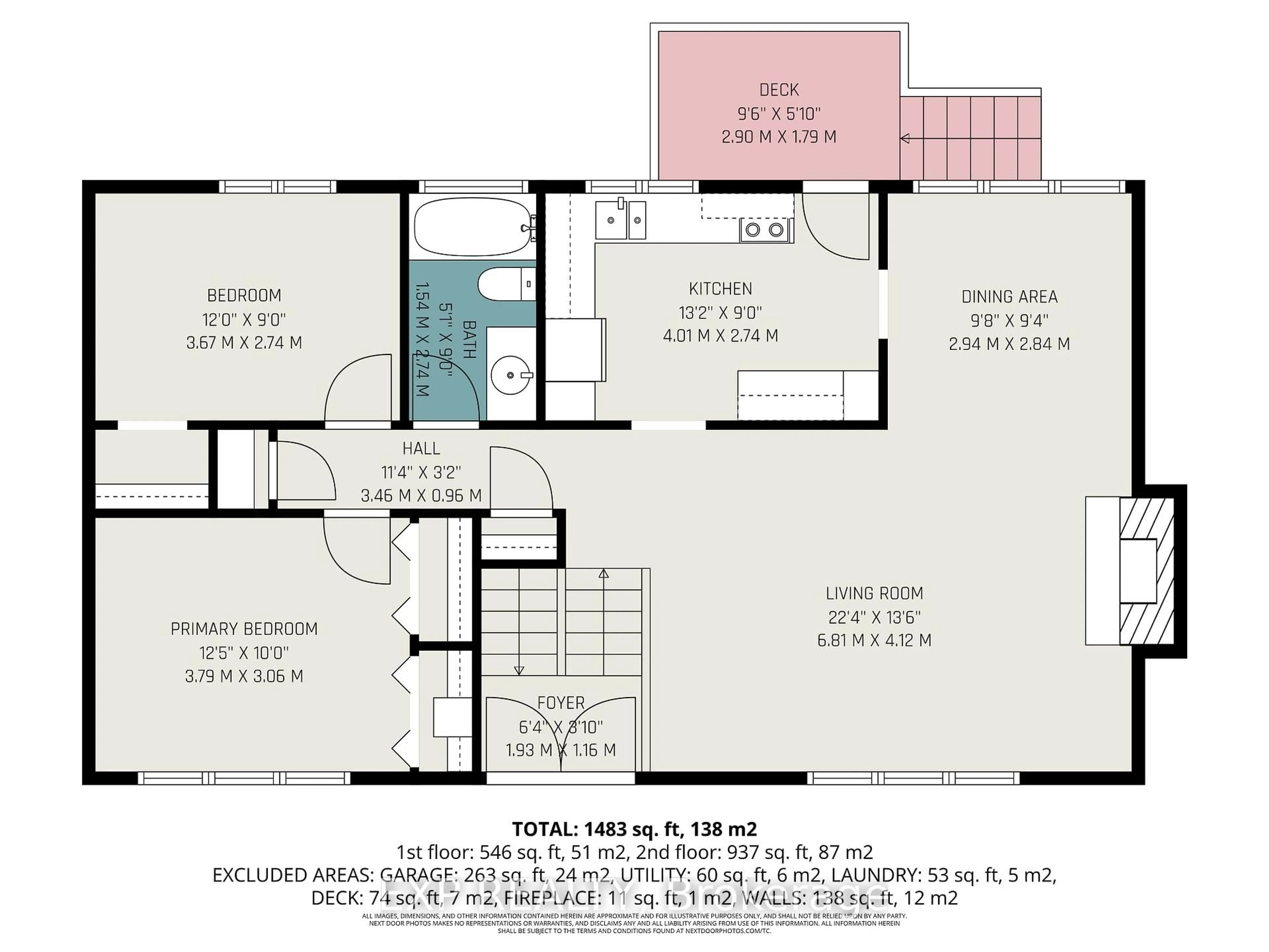 Floor plan for 2997 Linton Rd, Ottawa Ontario K1V 8H1