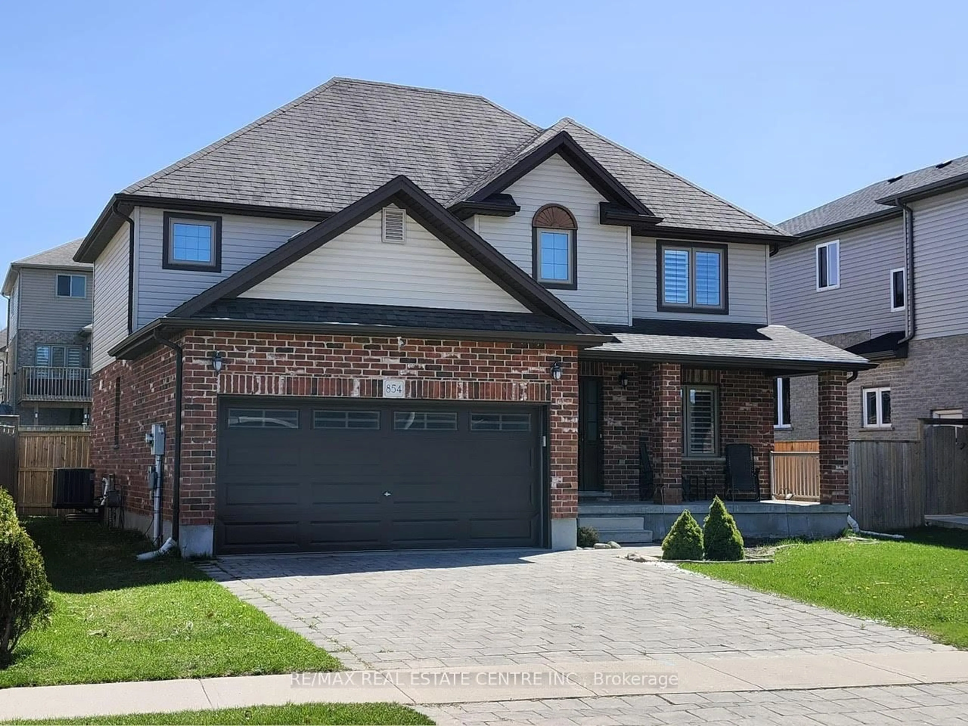 Home with brick exterior material, street for 854 Springbank Ave, Woodstock Ontario N4T 1T5