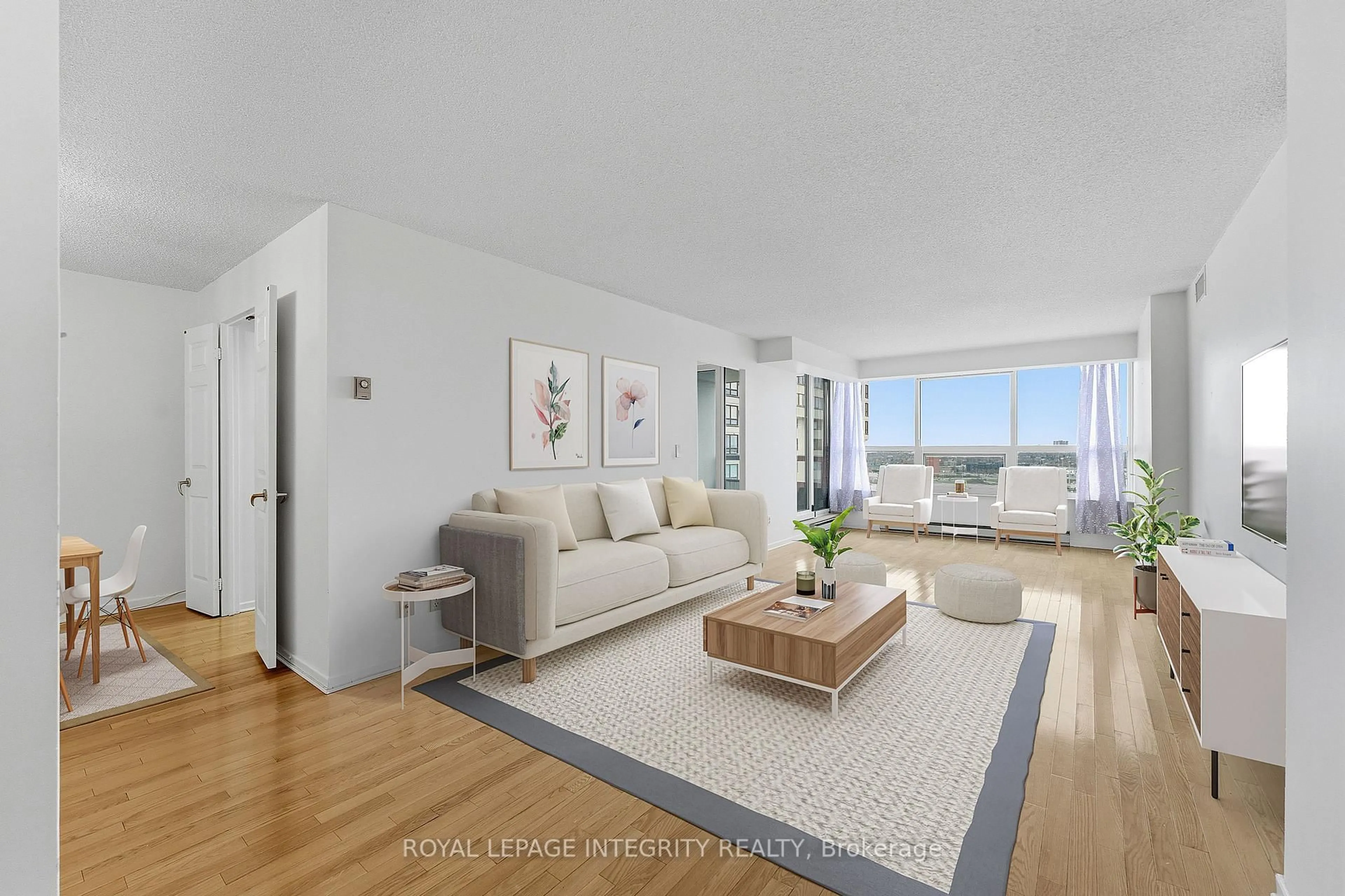 Living room with furniture, unknown for 1510 Riverside Dr #2303, Ottawa Ontario K1G 4X5