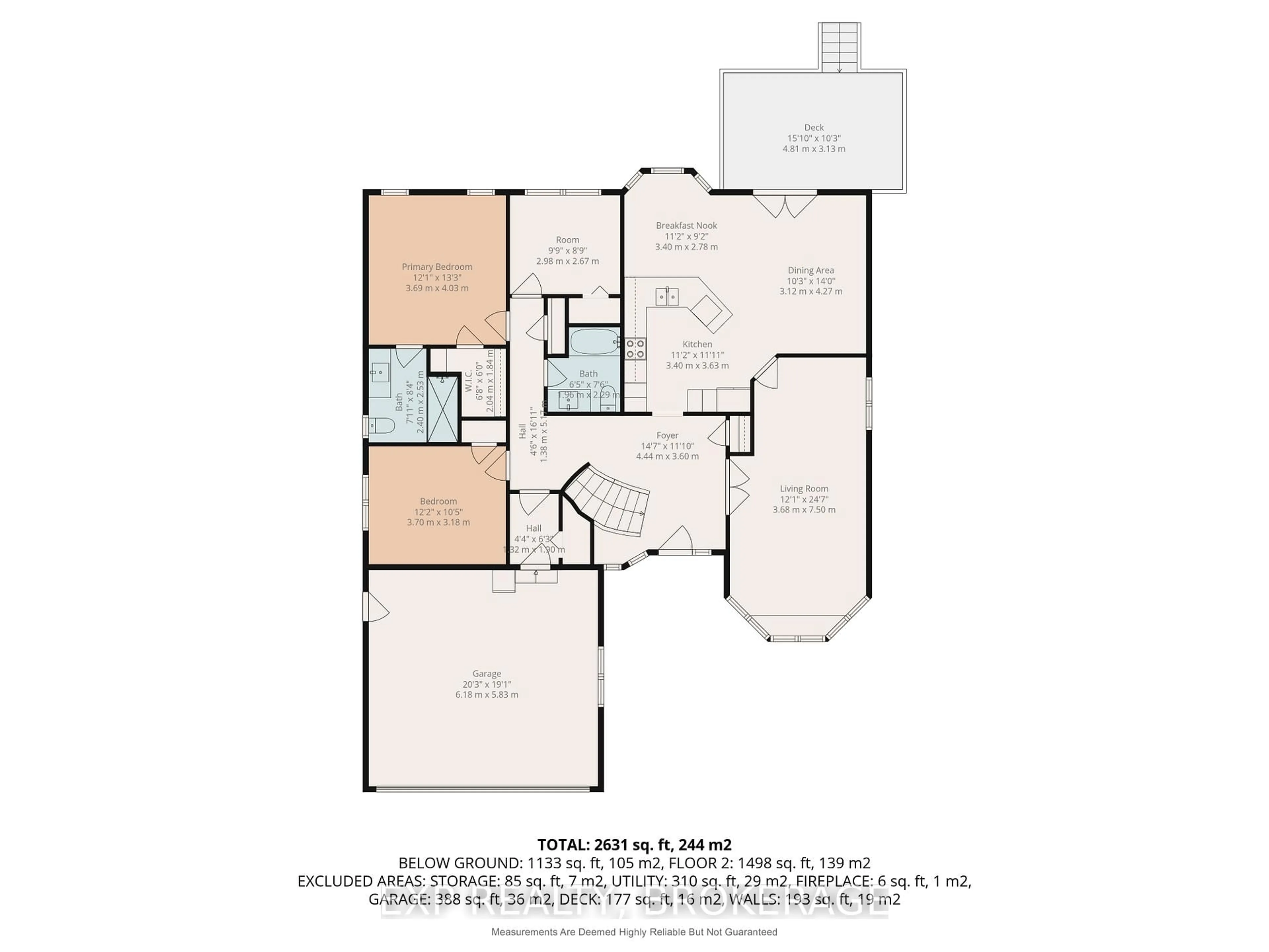 Floor plan for 53 Gumby Lane, Quinte West Ontario K8V 5P6