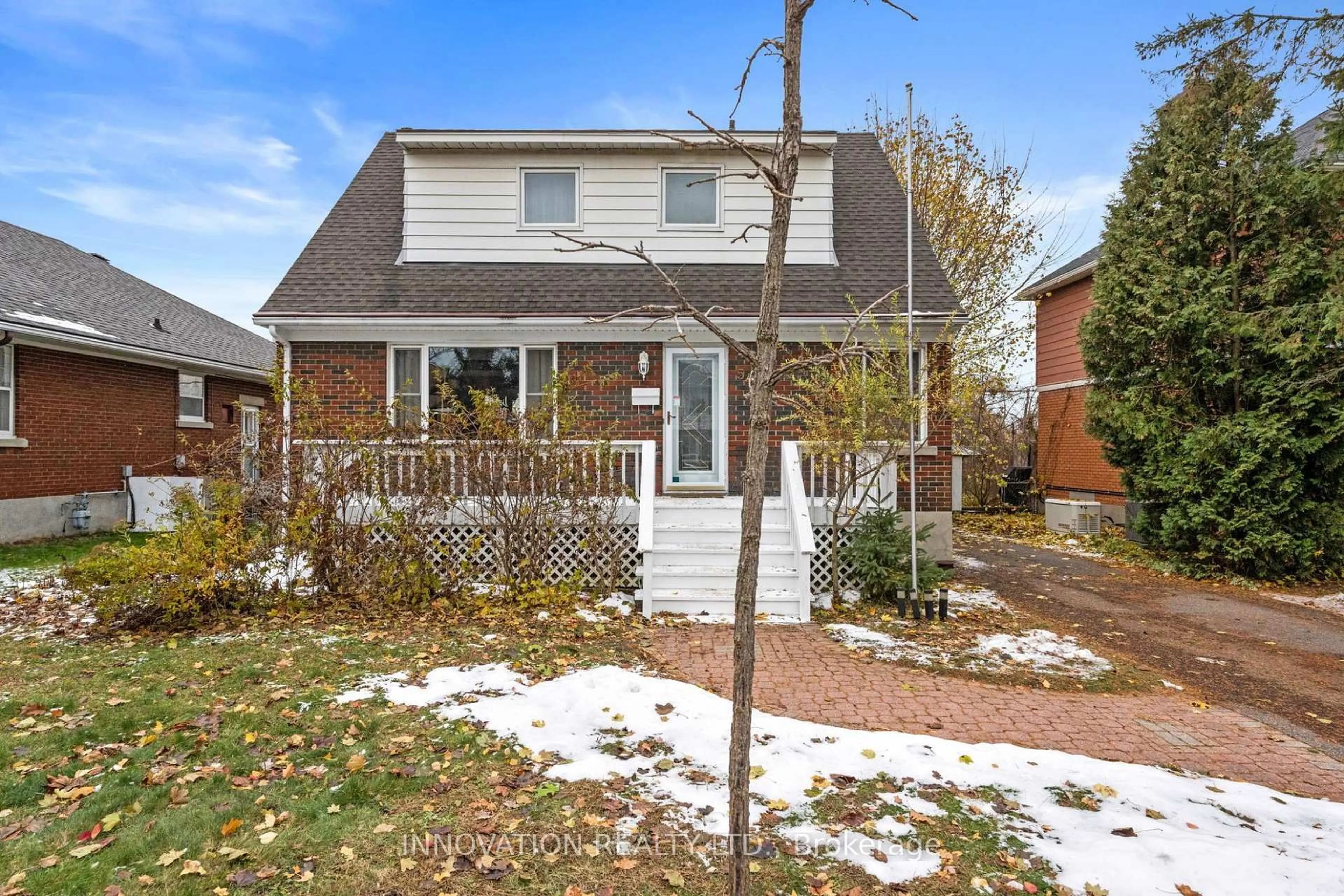 Home with brick exterior material, street for 542 Wolffdale Cres, Ottawa Ontario K1K 1N5