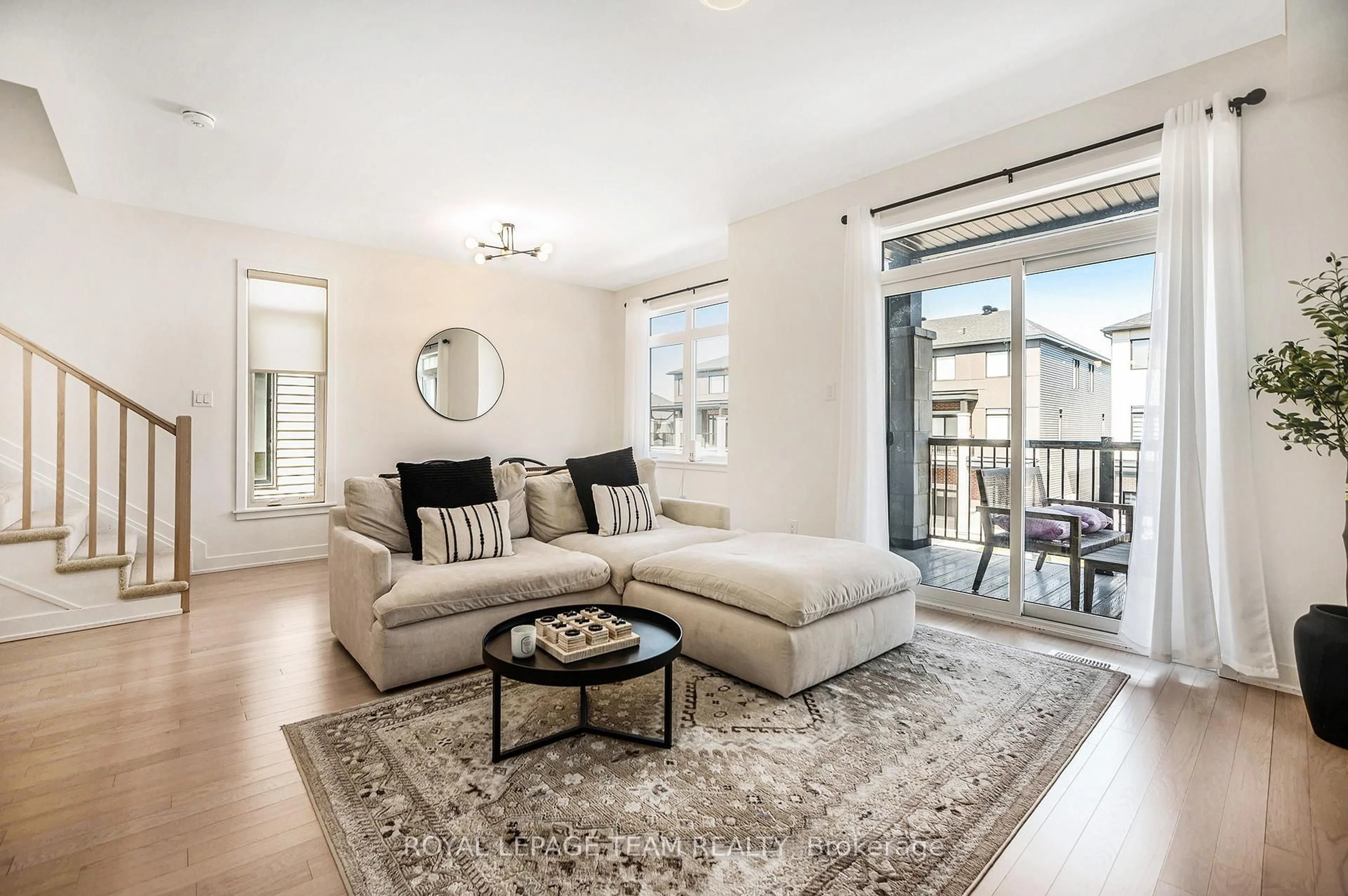 Living room with furniture, unknown for 58 Arinto Pl, Ottawa Ontario K2S 2R7