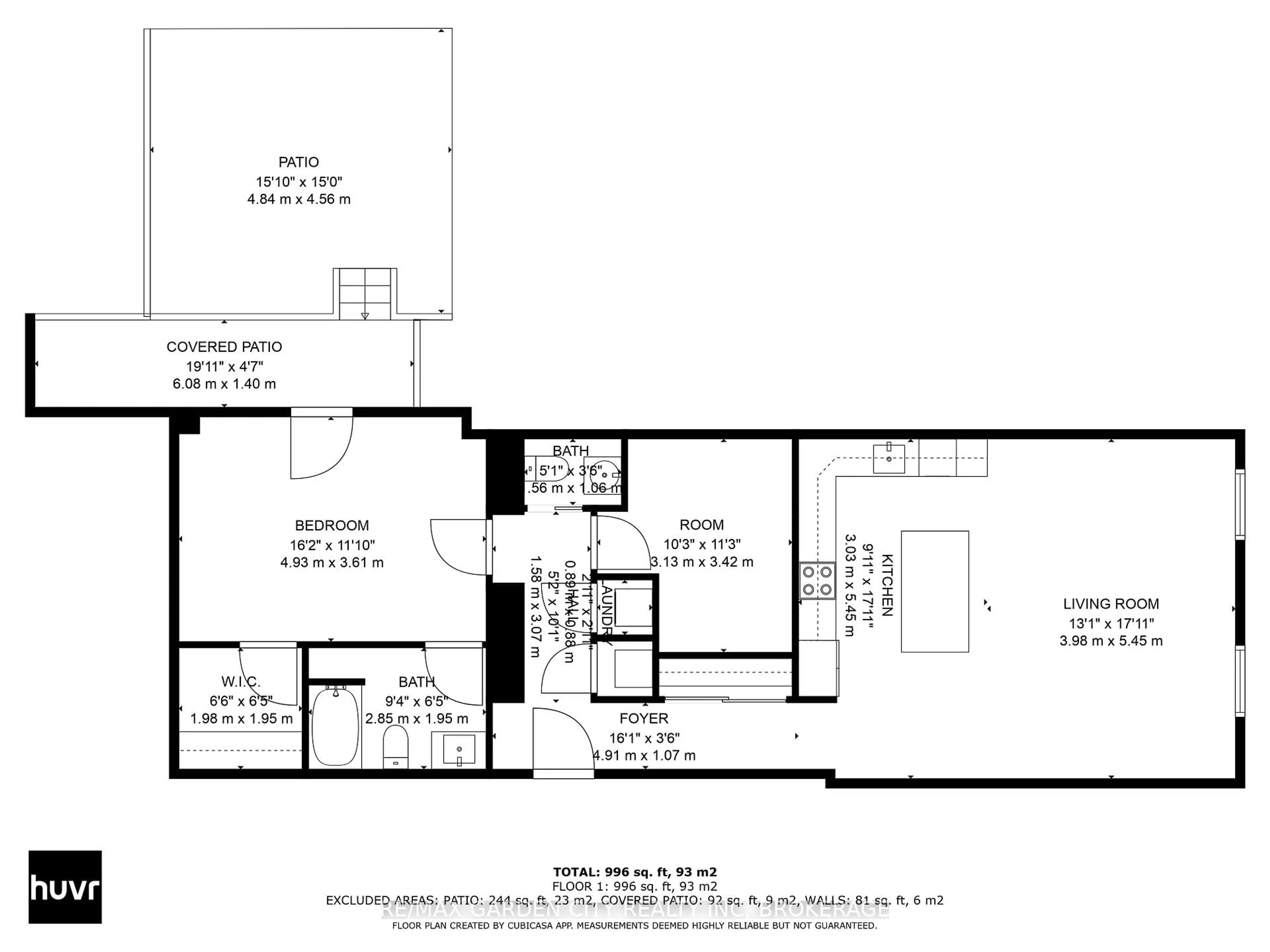 Floor plan for 3710 MAIN St #201, Niagara Falls Ontario L2G 6B1