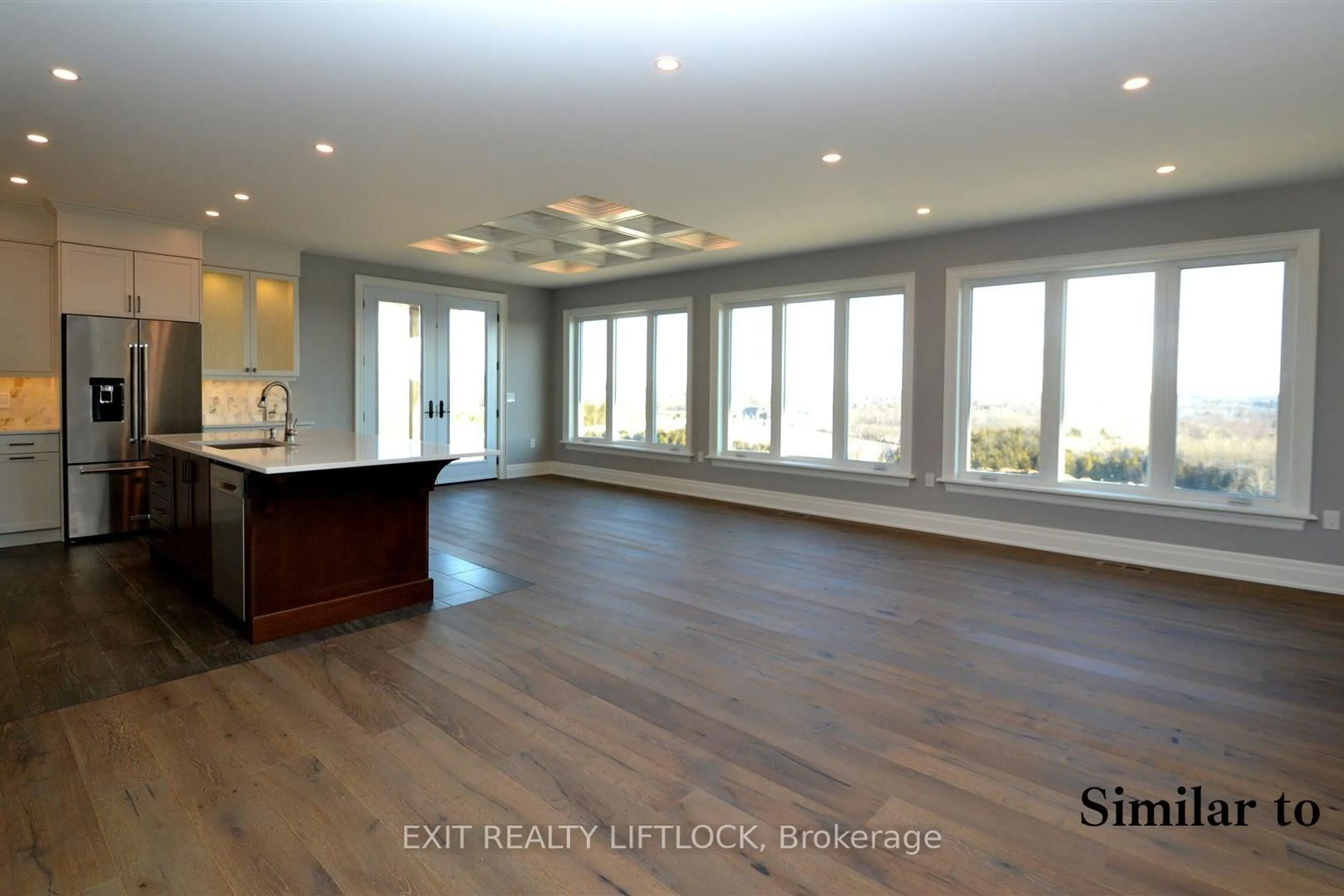 Open concept kitchen, unknown for 1918 Davenport Rd, Cavan Monaghan Ontario L0A 1C0