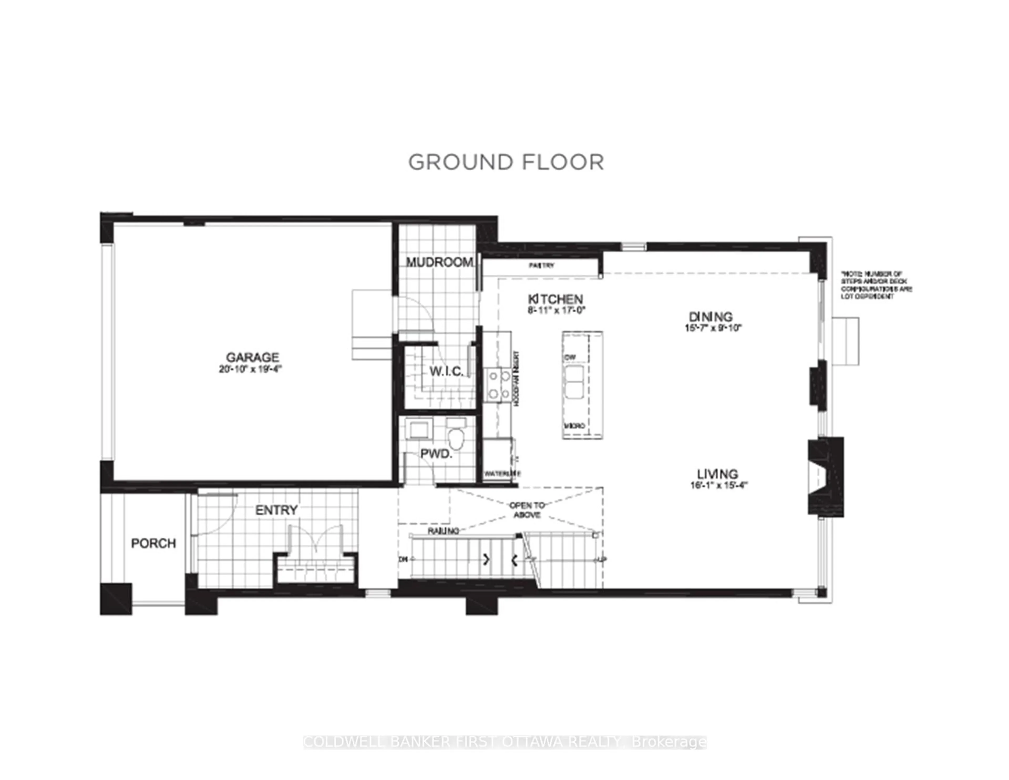 Floor plan for 1702 ROTTERDAM Circ, Kanata Ontario K2W 0N5
