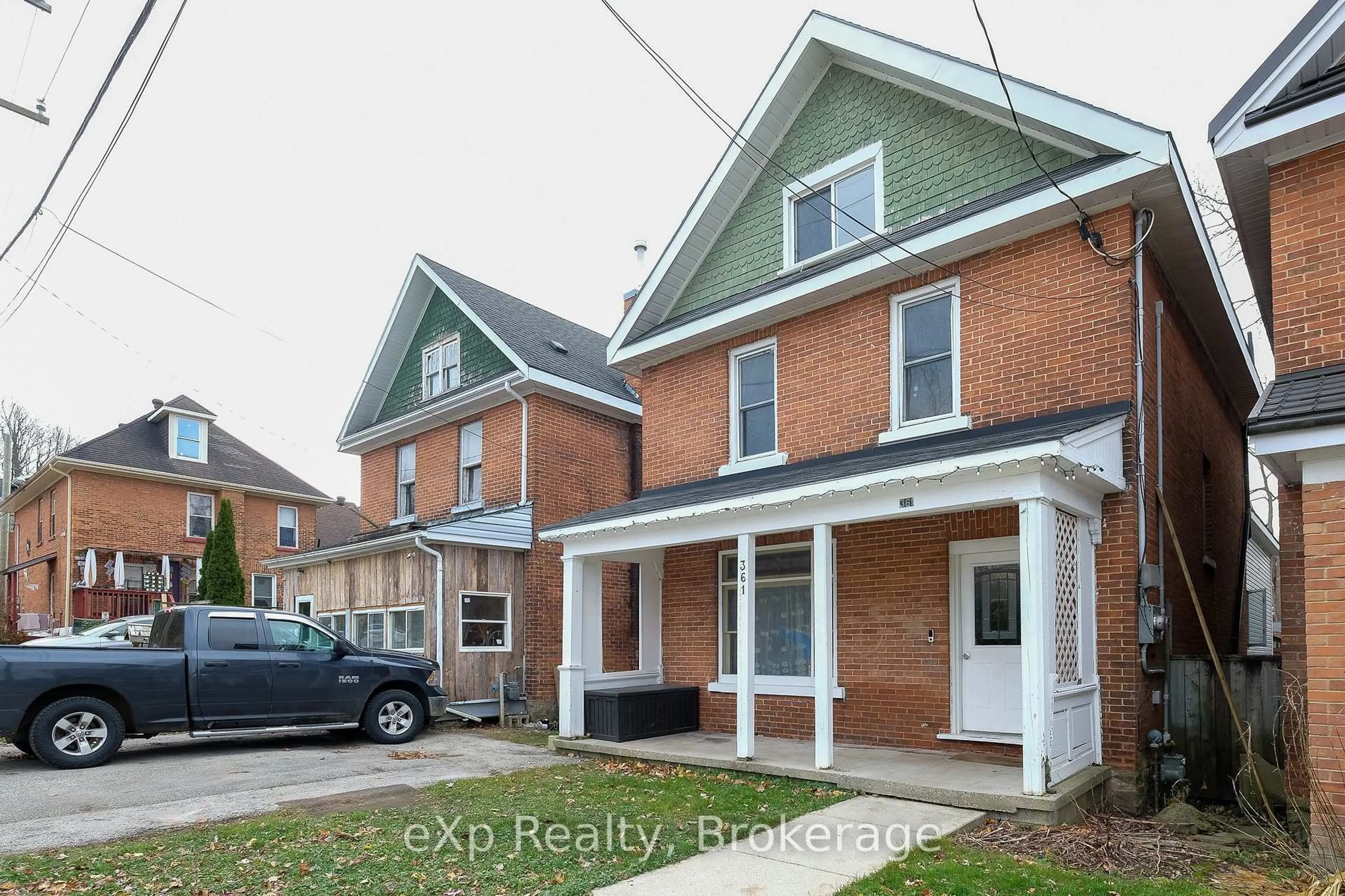 Home with brick exterior material, street for 361 12th St, Owen Sound Ontario N4K 1W1