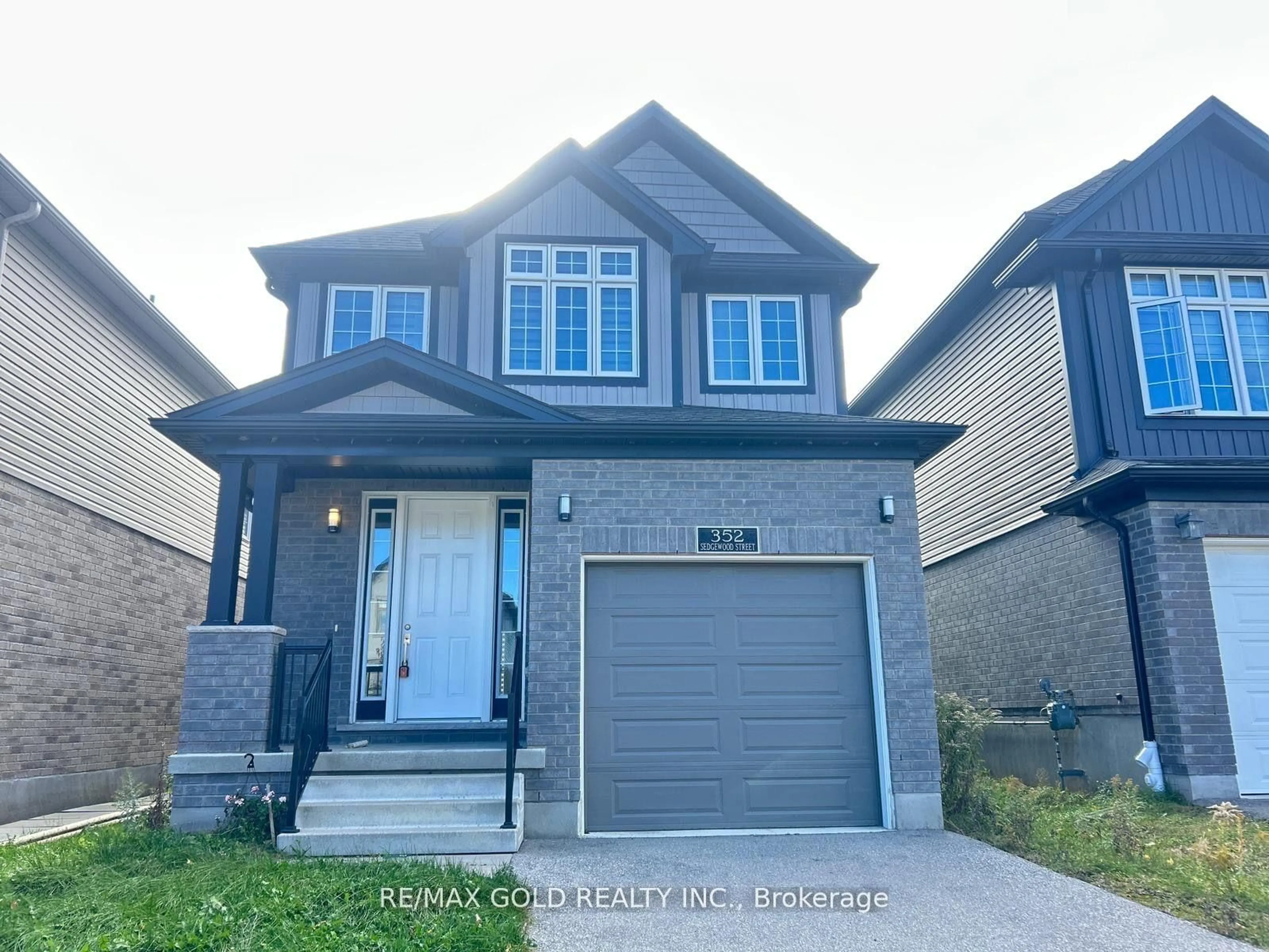 Home with brick exterior material, street for 352 Sedgewood St, Kitchener Ontario N2P 0H9