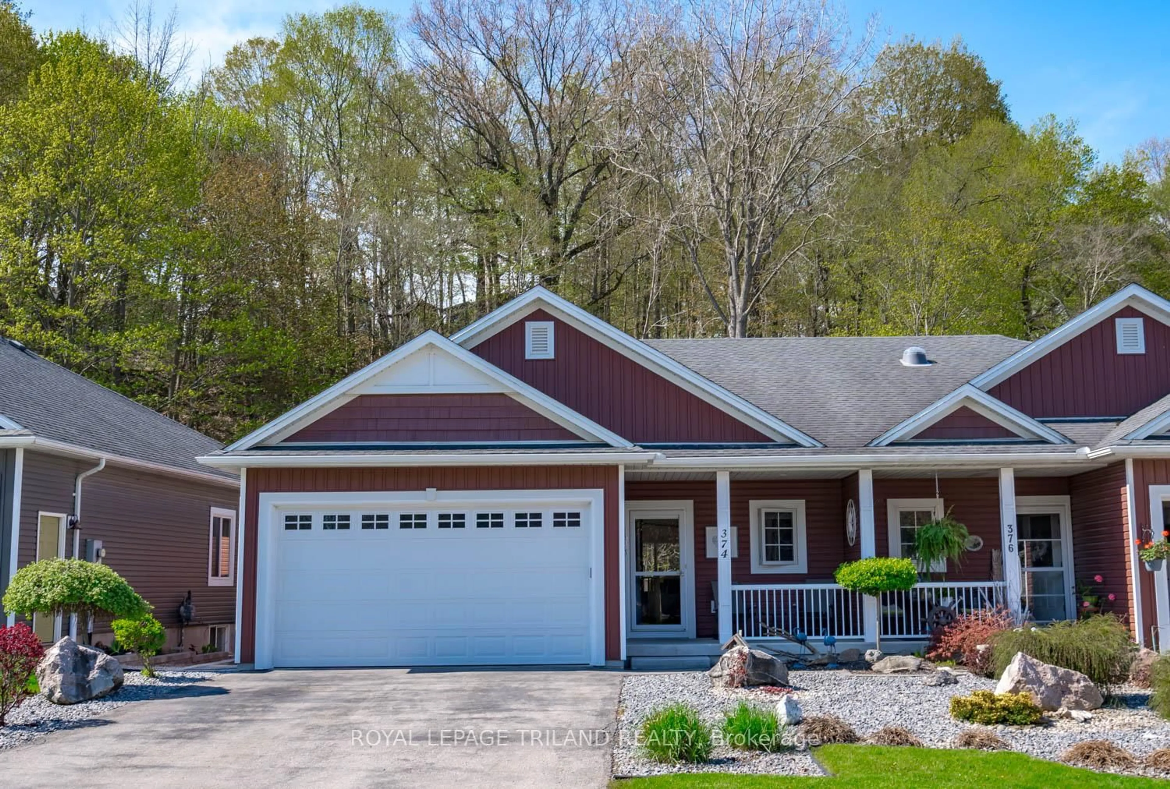 Home with brick exterior material, street for 374 George St, Central Elgin Ontario N5L 1G4