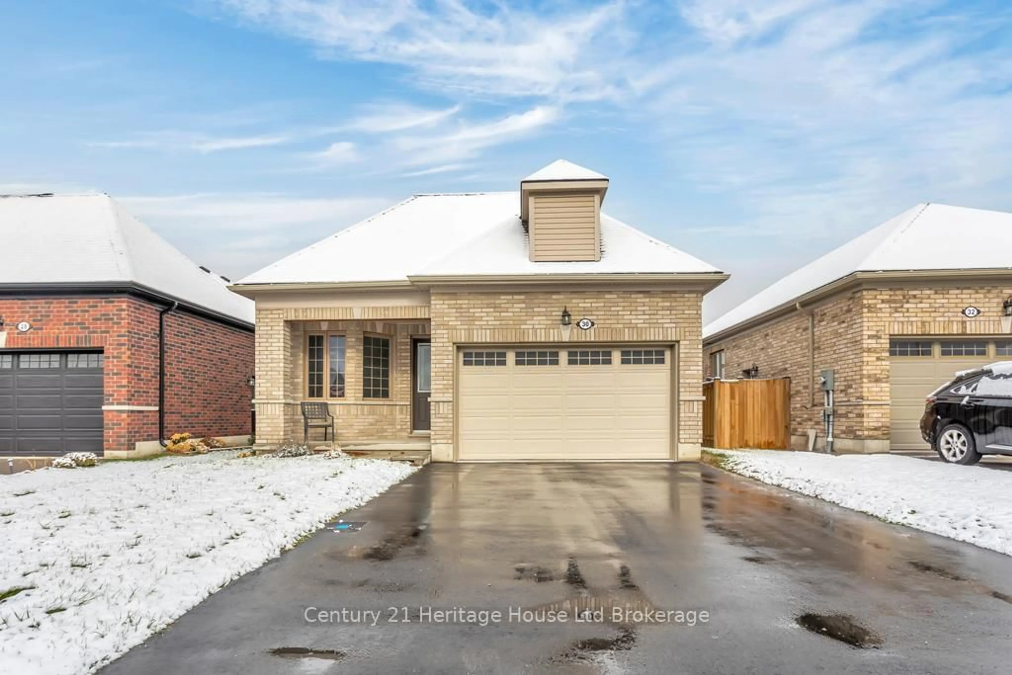 Home with brick exterior material, street for 30 Seaton Cres, Tillsonburg Ontario N4G 0J8