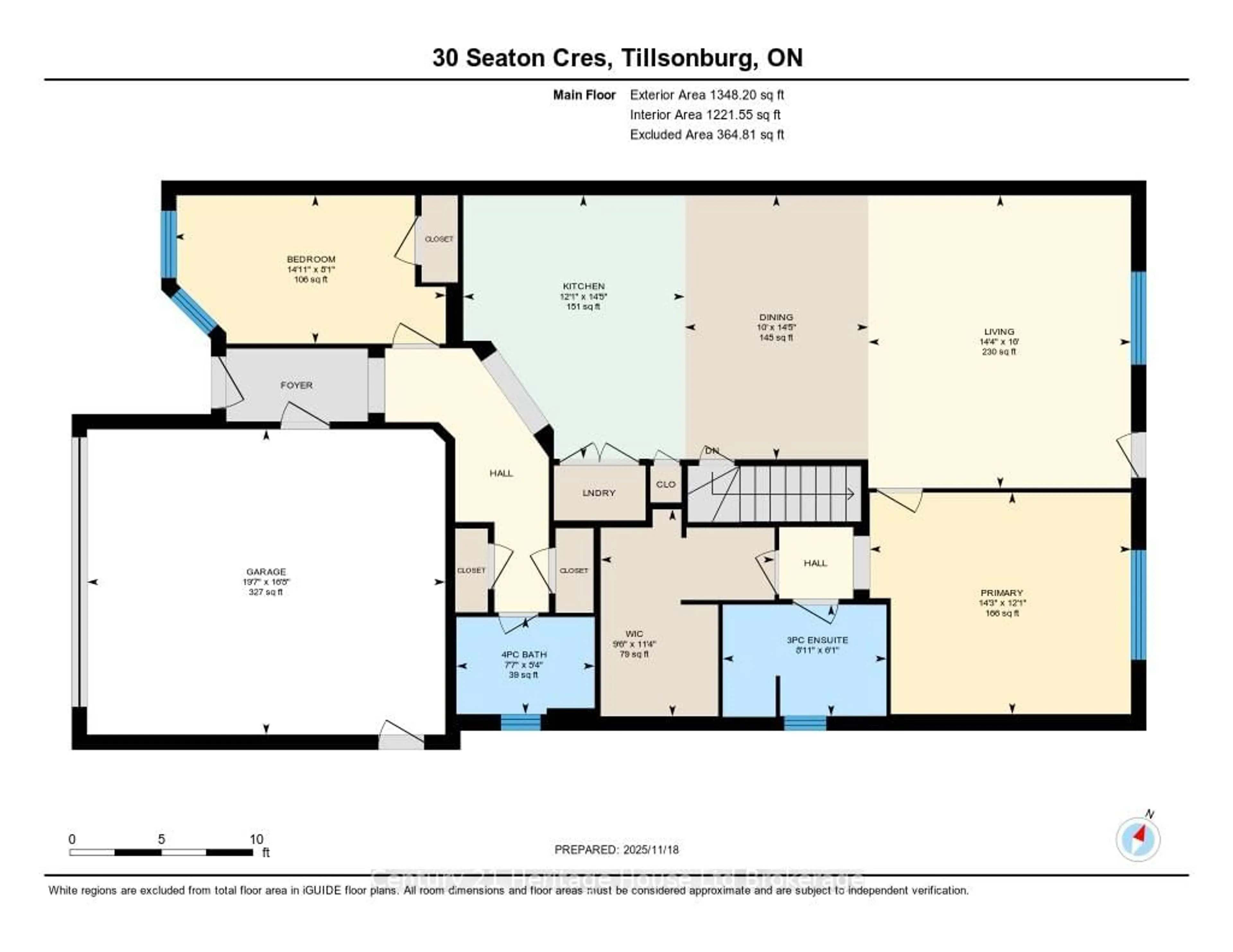 Floor plan for 30 Seaton Cres, Tillsonburg Ontario N4G 0J8
