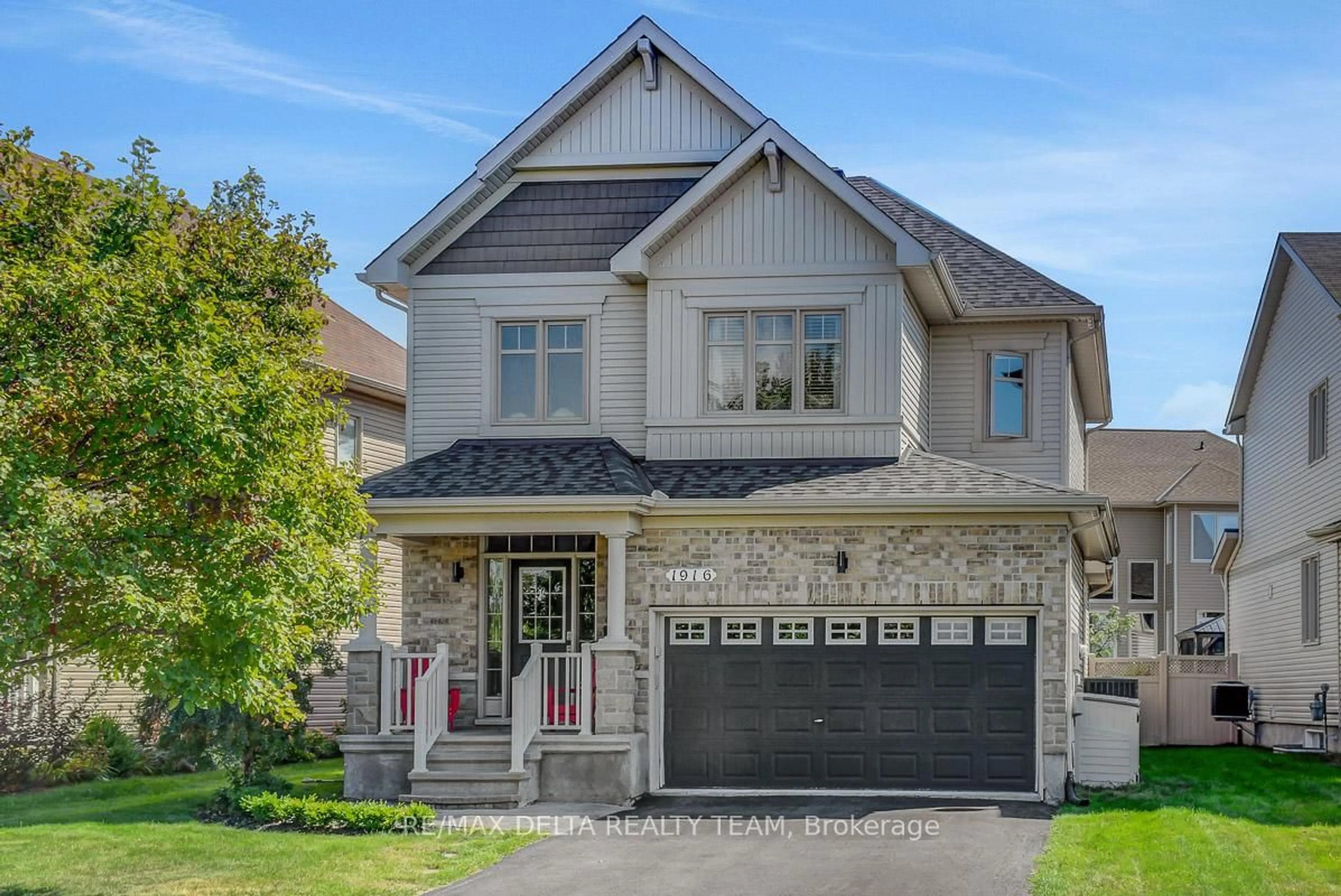 Home with brick exterior material, street for 1916 Montmere Ave, Ottawa Ontario K4A 0E7