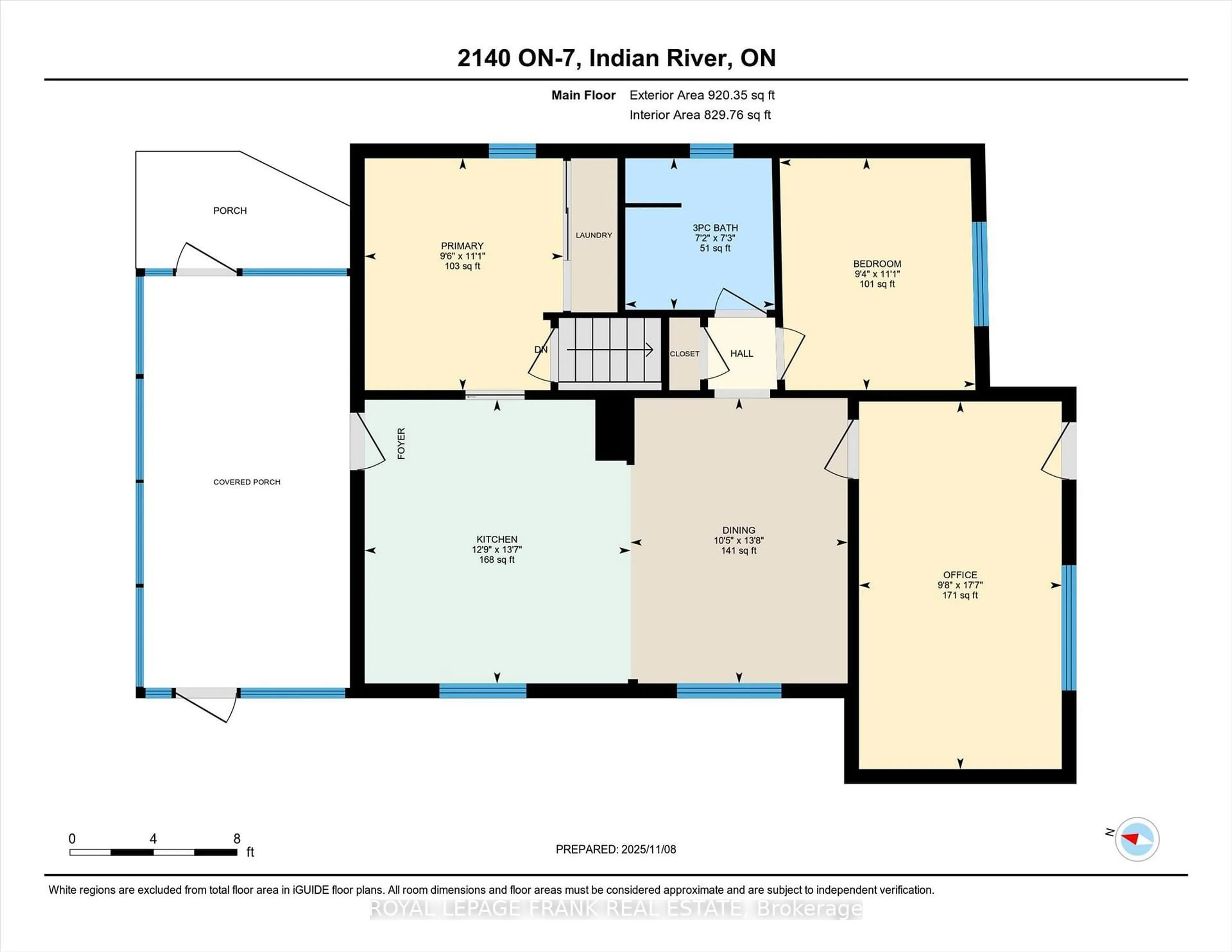 Floor plan for 2140 Highway 7, Otonabee-South Monaghan Ontario K0L 2B0
