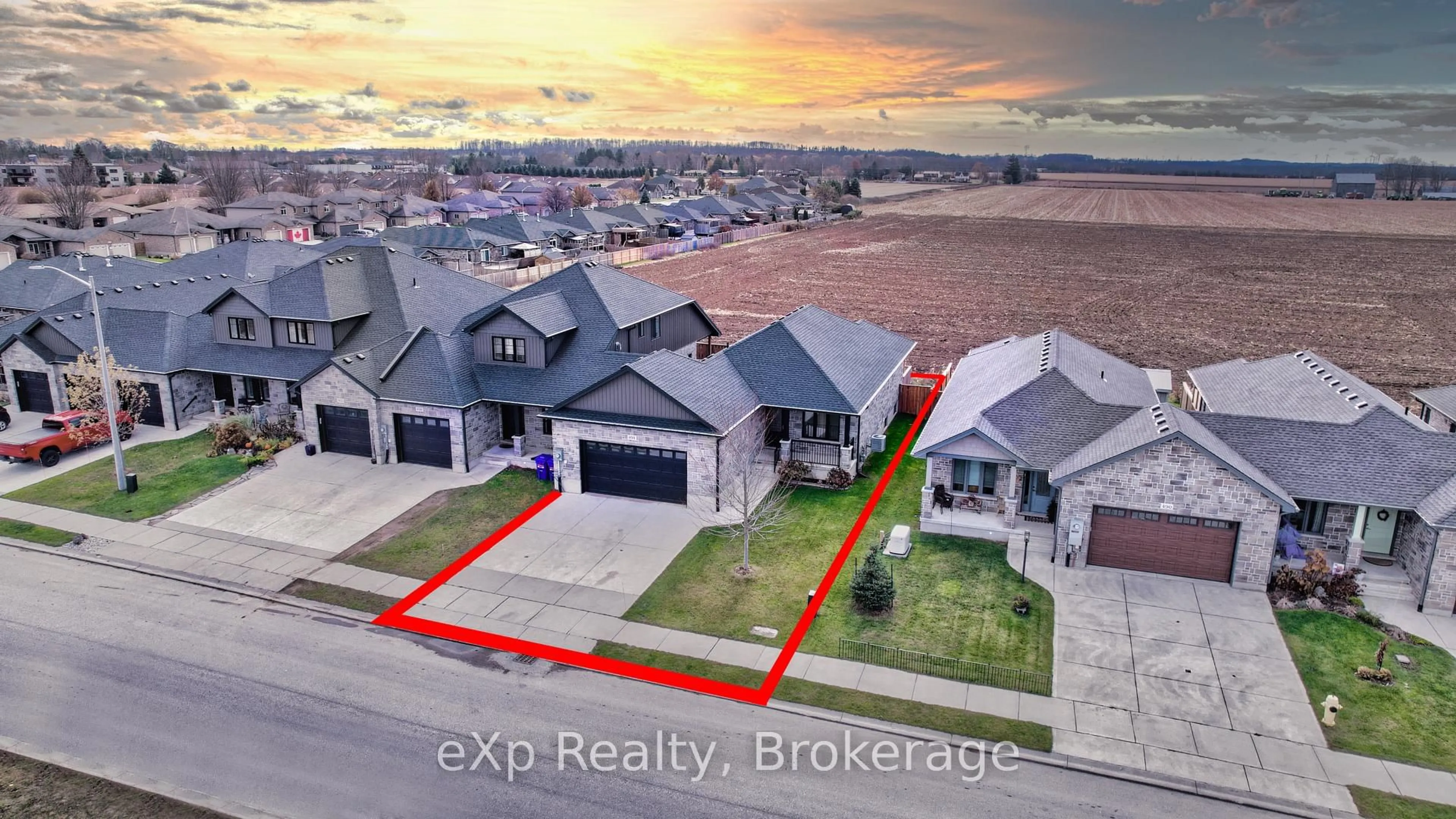 A pic from outside/outdoor area/front of a property/back of a property/a pic from drone, street for 494 Ivings Dr, Saugeen Shores Ontario N0H 2C0