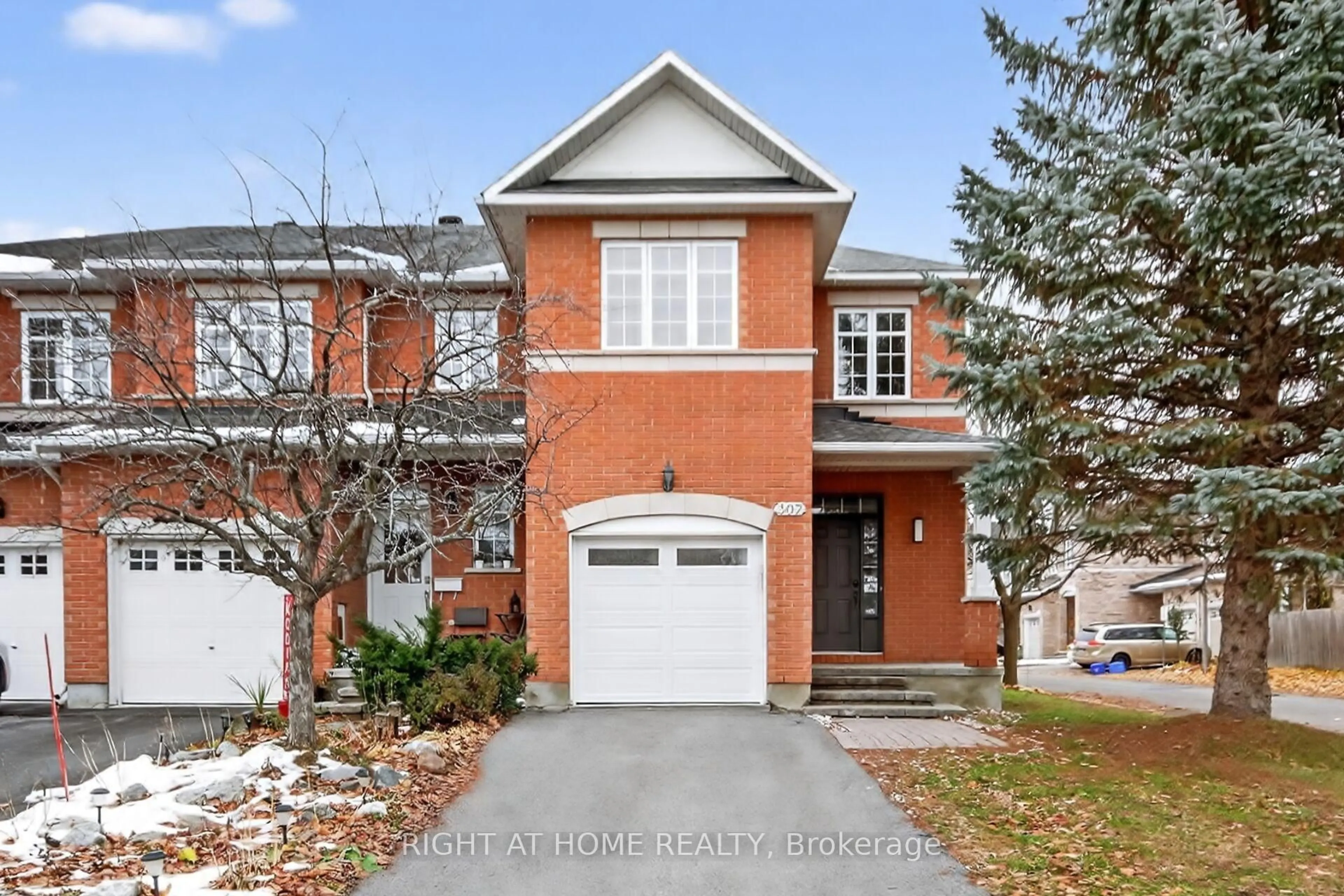 Home with brick exterior material, street for 302 GOLDRIDGE Dr, Ottawa Ontario K2T 1L1