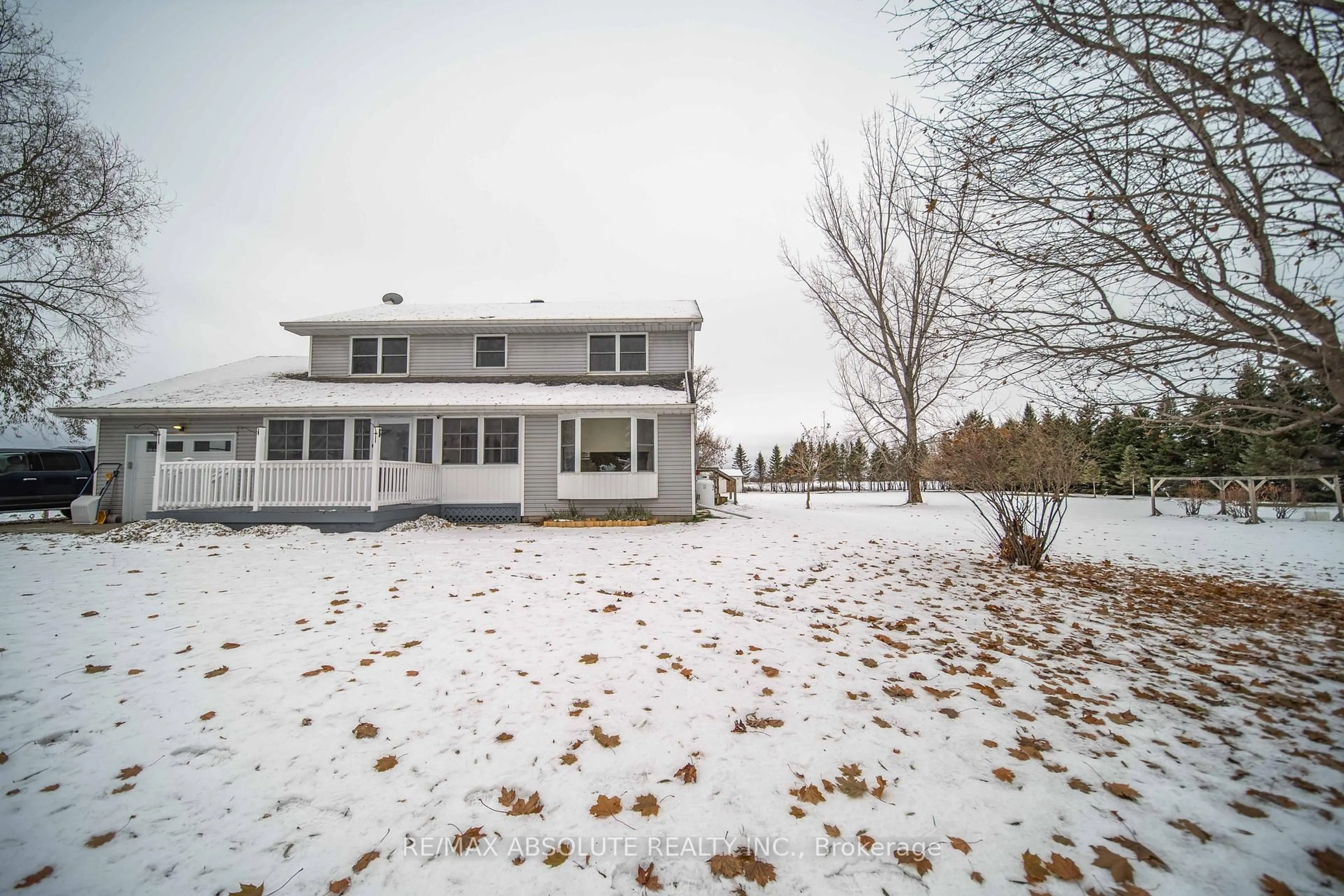 A pic from outside/outdoor area/front of a property/back of a property/a pic from drone, street for 2020 Concession Rd 7 Rd, The Nation Ontario K0B 1N0