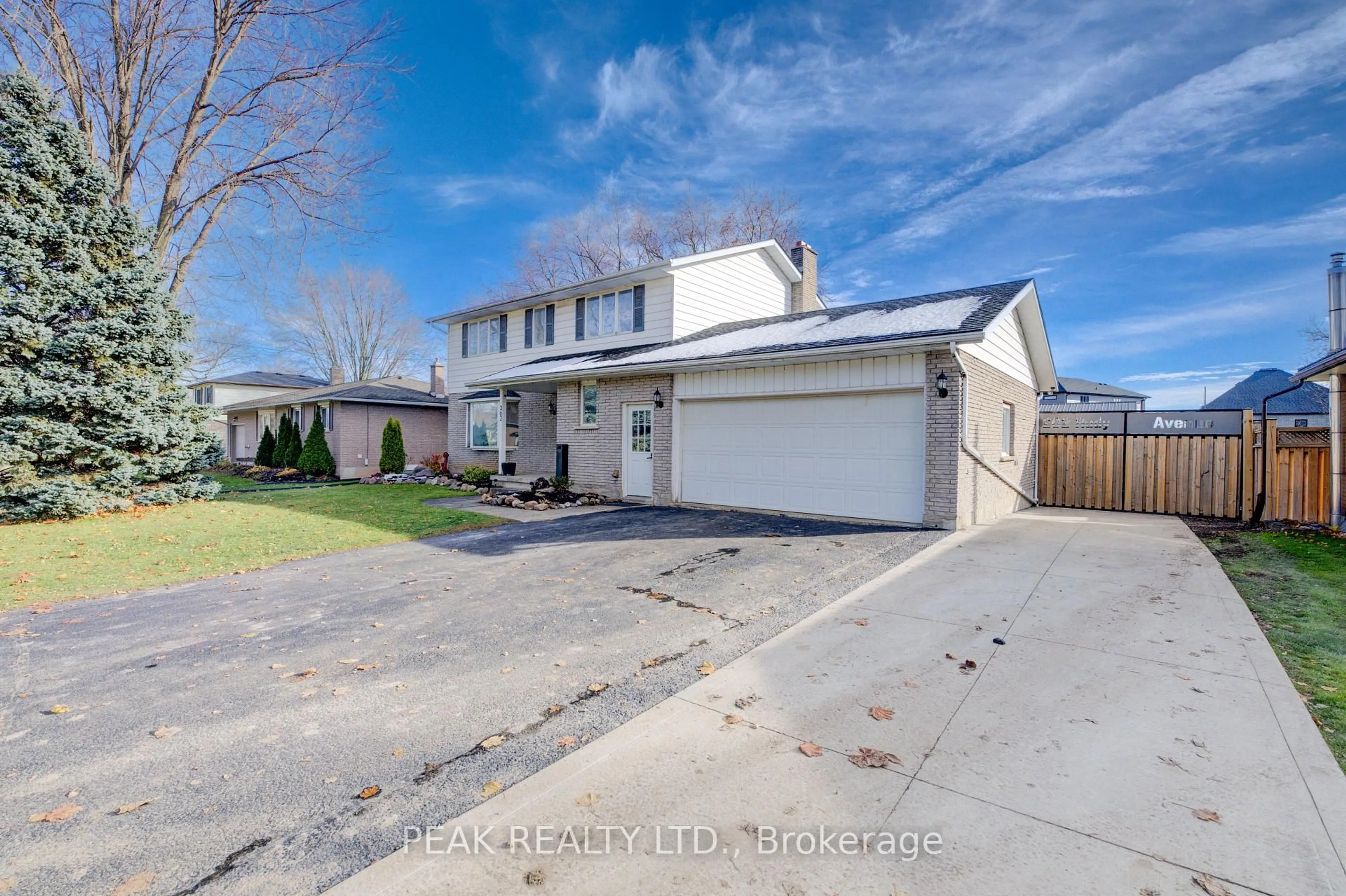 A pic from outside/outdoor area/front of a property/back of a property/a pic from drone, street for 202 Rudy Ave, East Zorra-Tavistock Ontario N0B 2R0