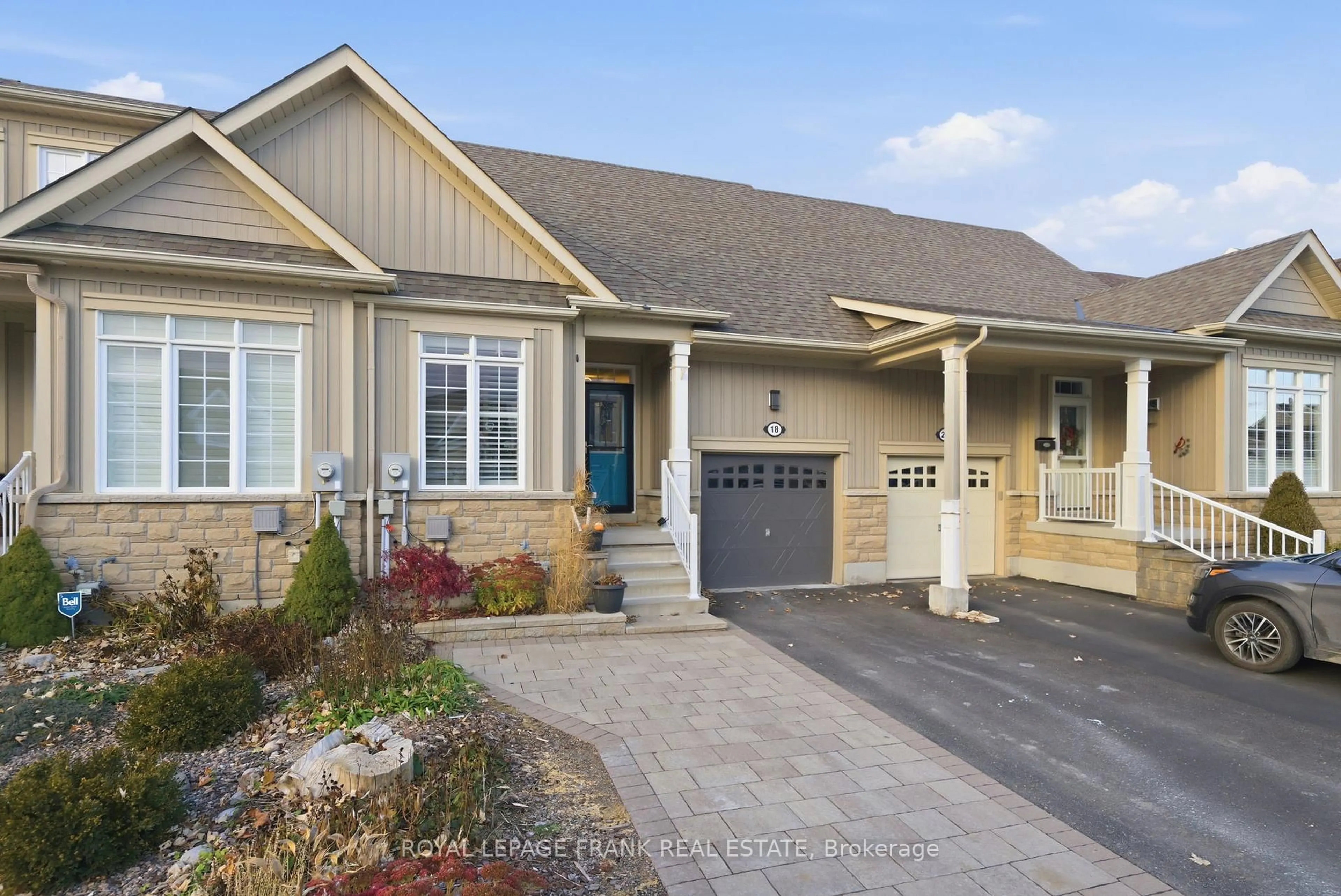 Home with vinyl exterior material, street for 18 Deacon Cres, Kawartha Lakes Ontario K9V 0L4