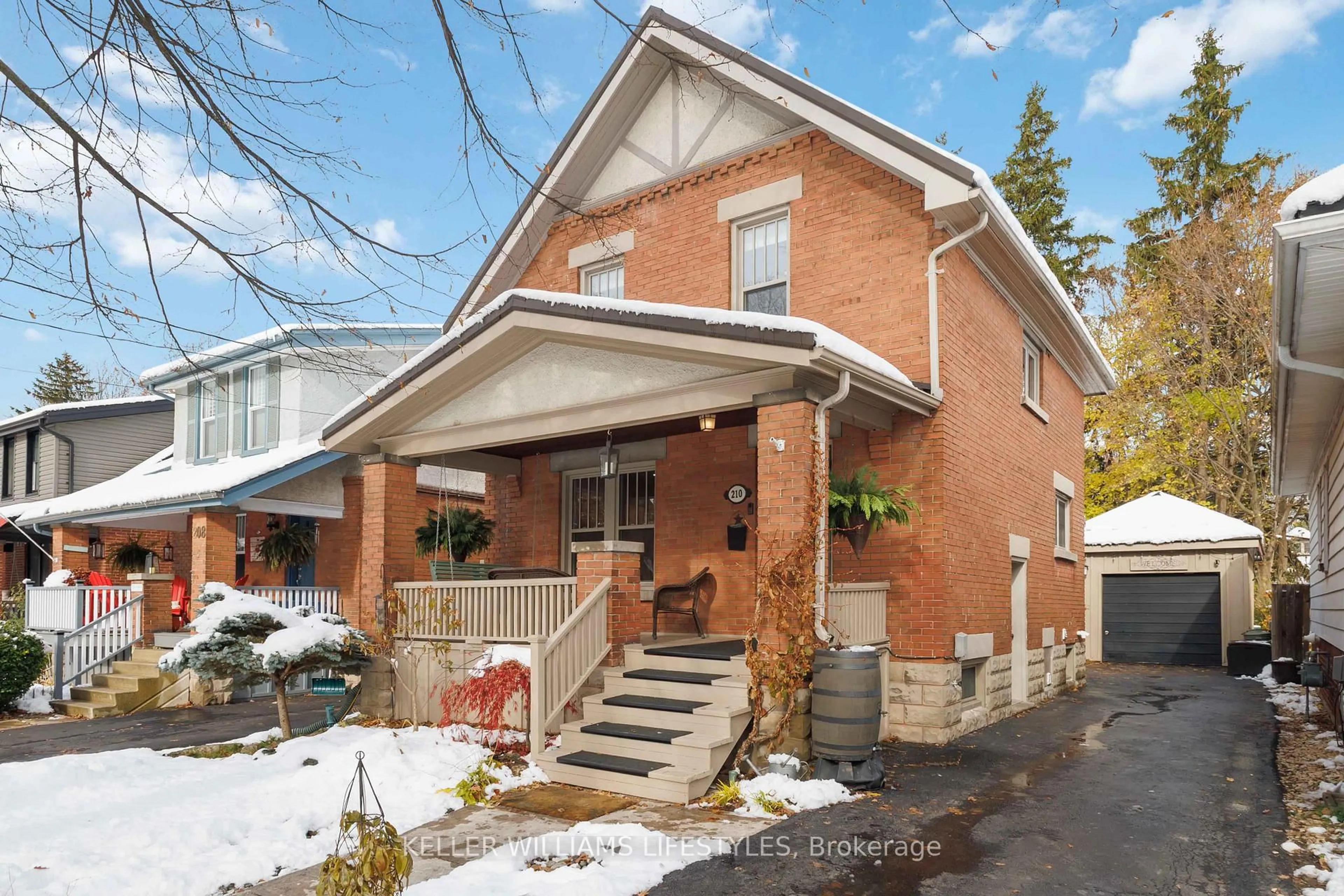 Home with brick exterior material, street for 210 Windsor Ave, London South Ontario N6C 2A4