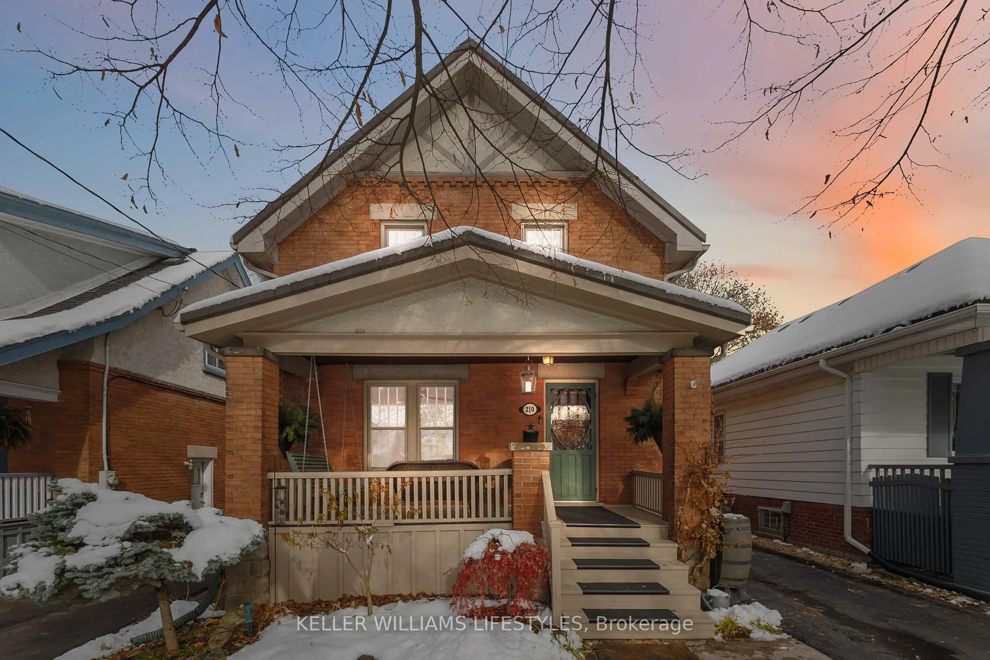 Home with brick exterior material, street for 210 Windsor Ave, London South Ontario N6C 2A4