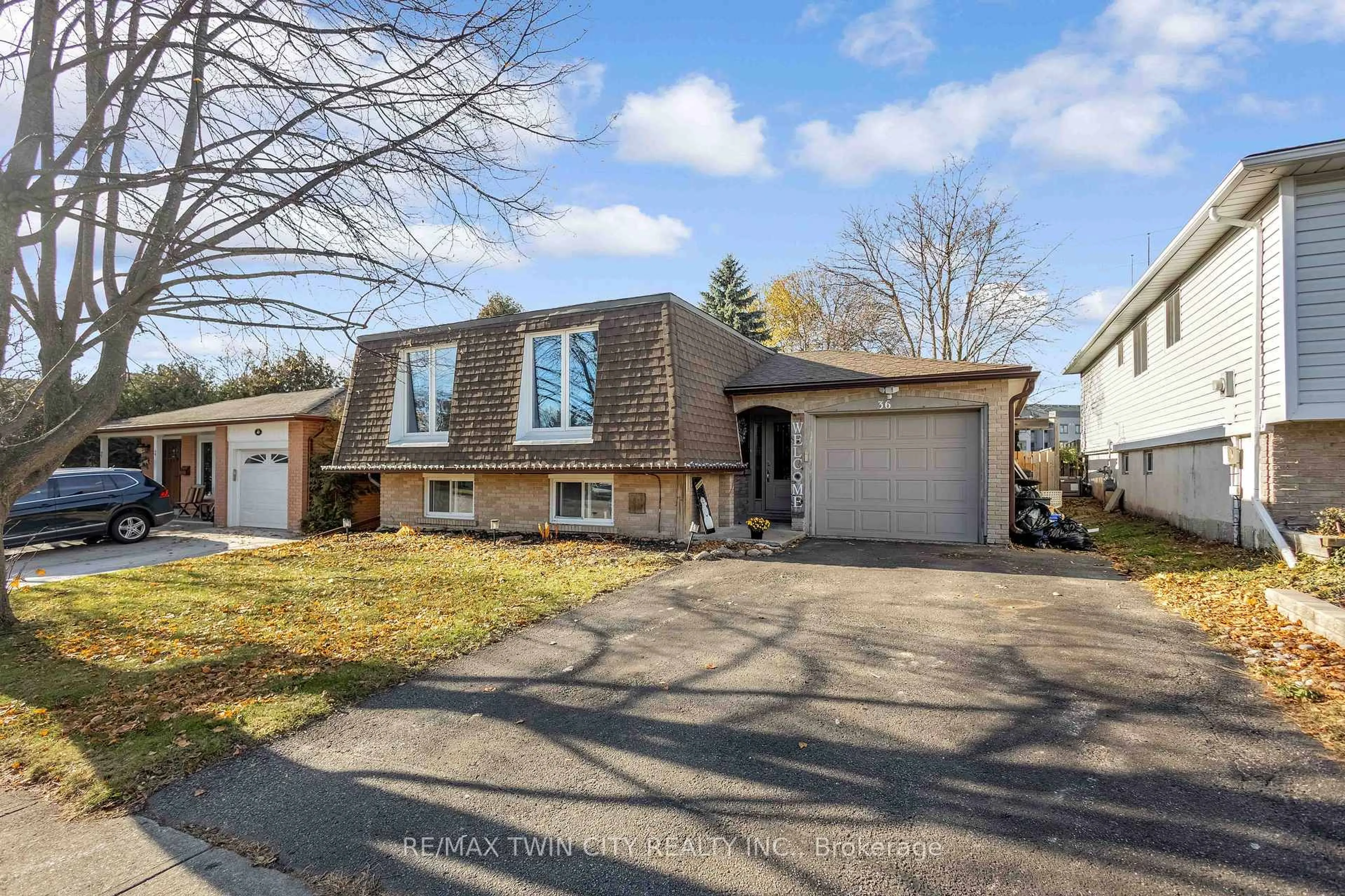 Home with brick exterior material, street for 36 Valerie Crt, Cambridge Ontario N3C 3H4