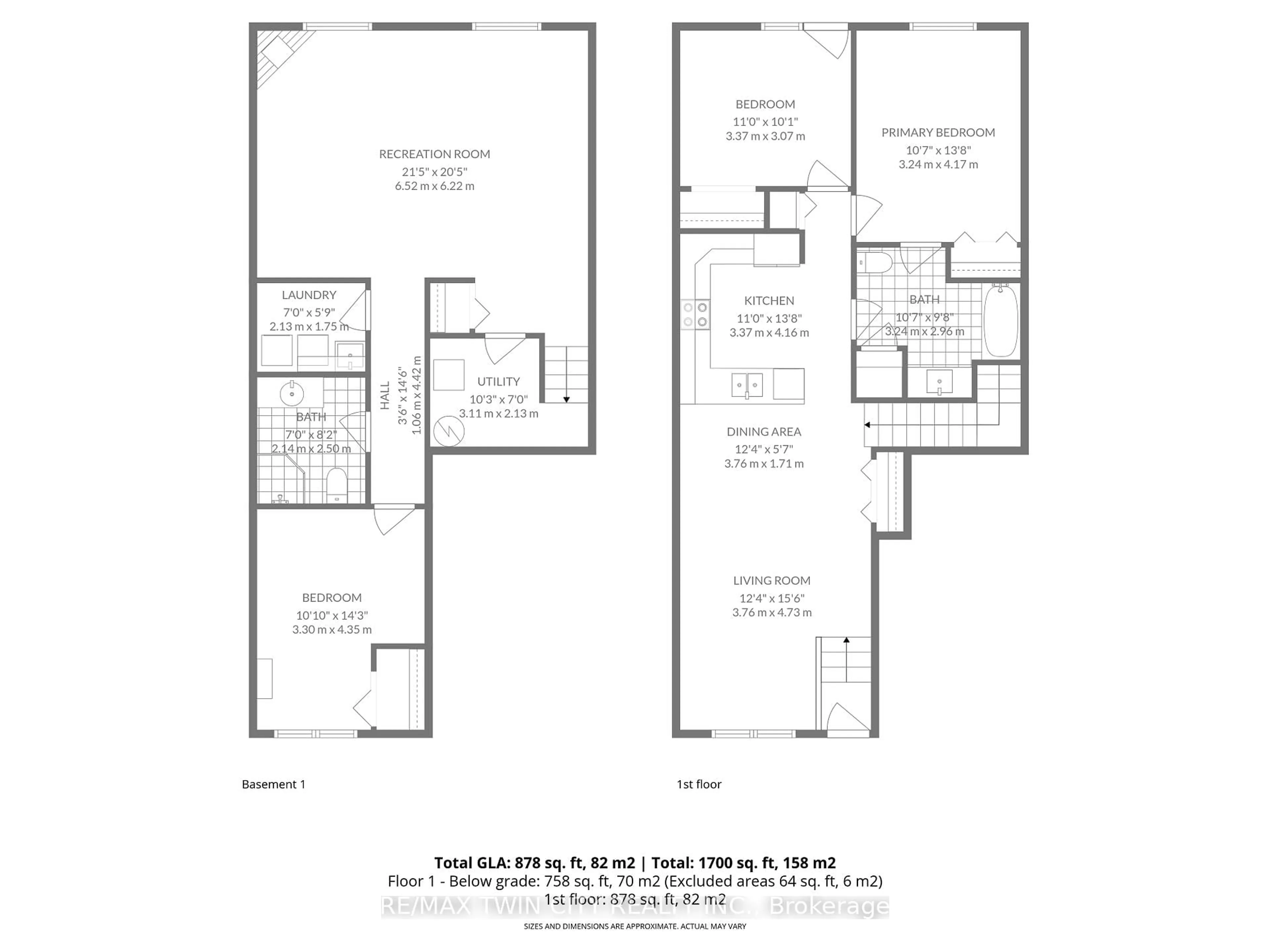 Floor plan for 124 Marlborough St, Brantford Ontario N3S 7Y2