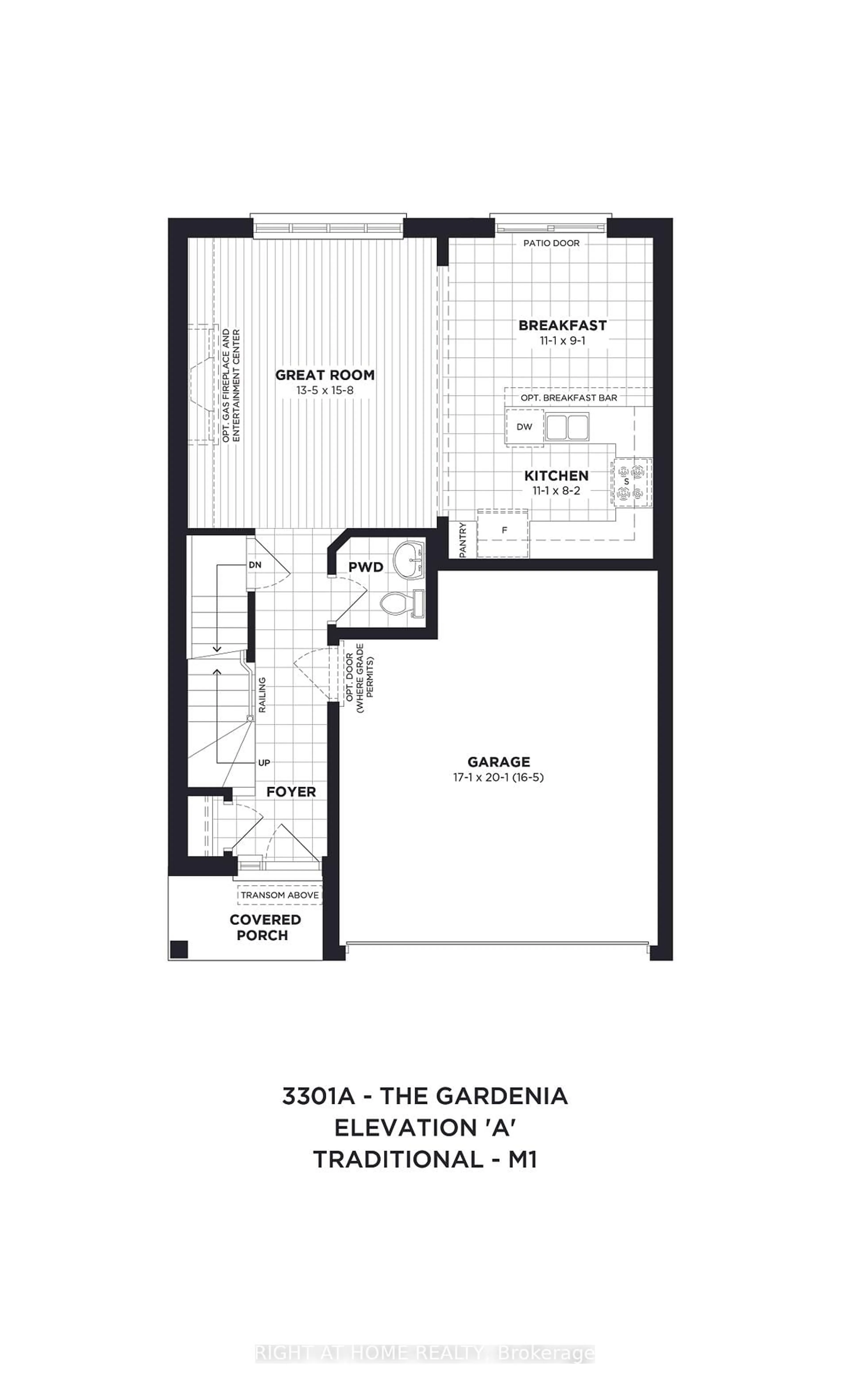 Floor plan for 73 Carlson St, Hamilton Ontario L8J 3T7