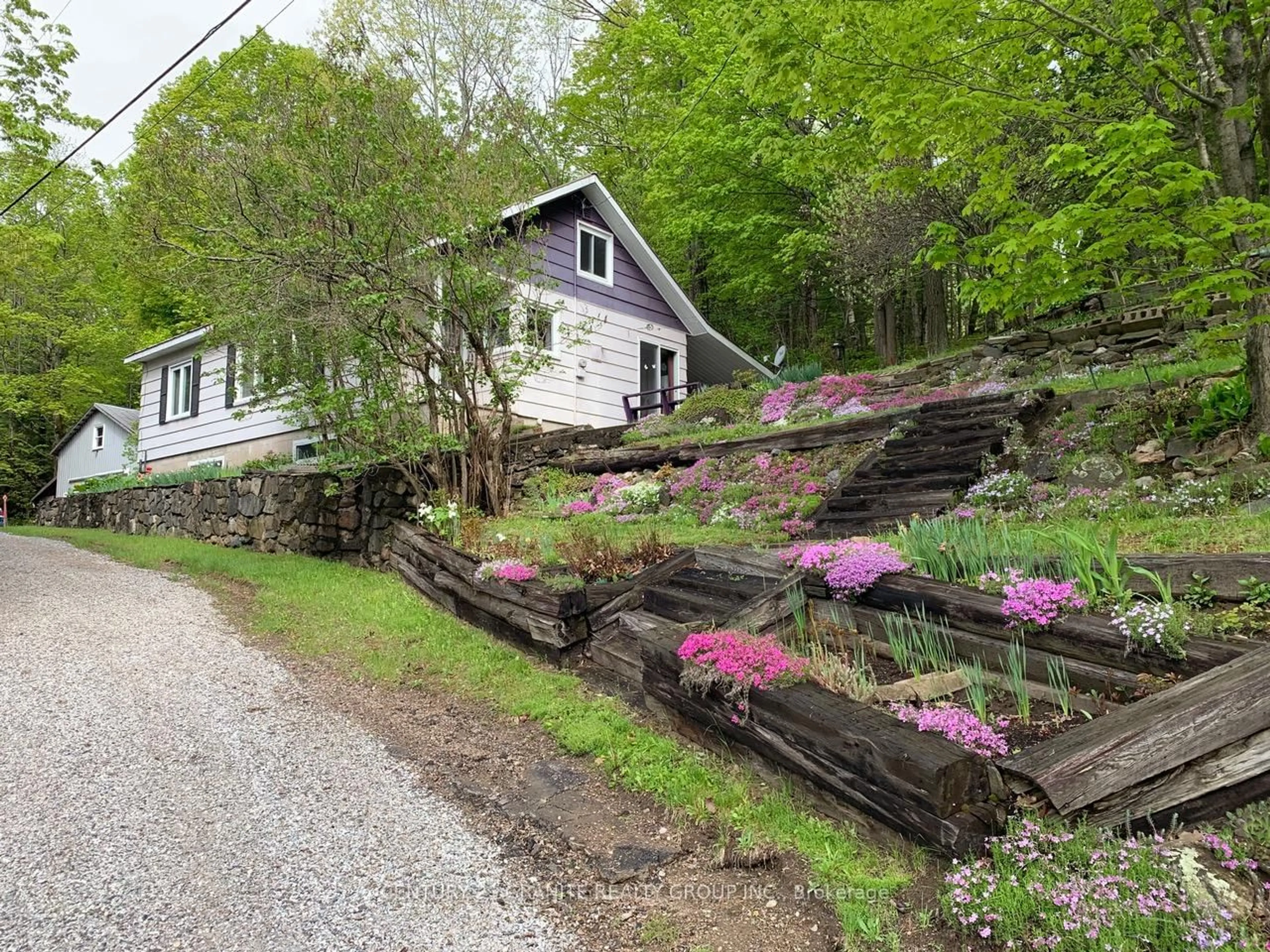 A pic from outside/outdoor area/front of a property/back of a property/a pic from drone, street for 198 Gaebel Rd, Bancroft Ontario K0L 1C0