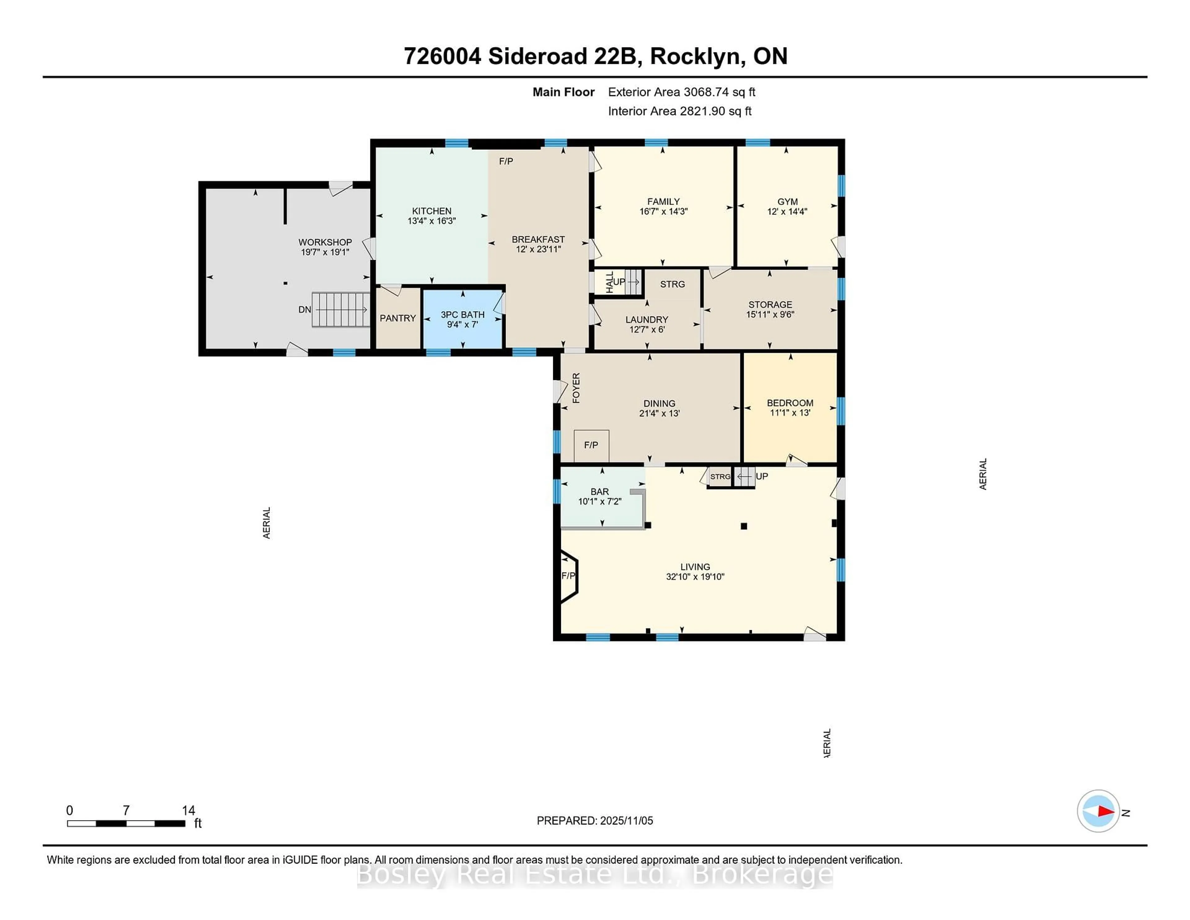 Floor plan for 726004 22B Sdrd, Grey Highlands Ontario N4L 1W6