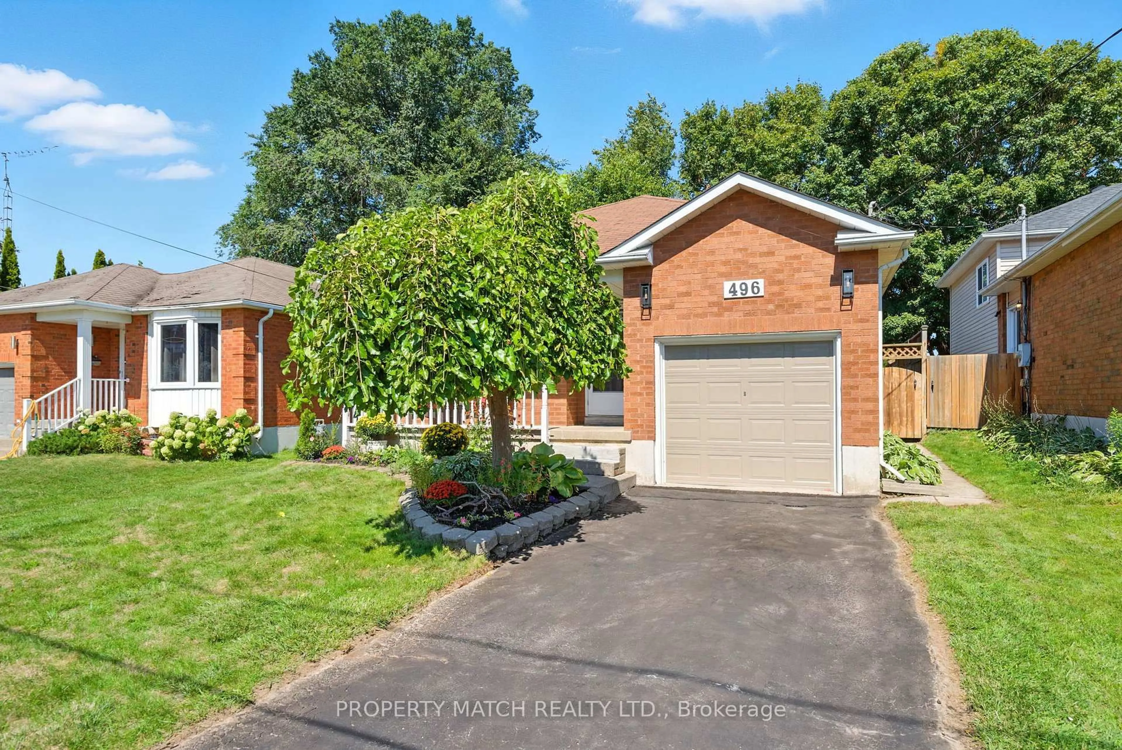 Home with brick exterior material, street for 496 Burnham Manor Crt, Cobourg Ontario K9A 5C1