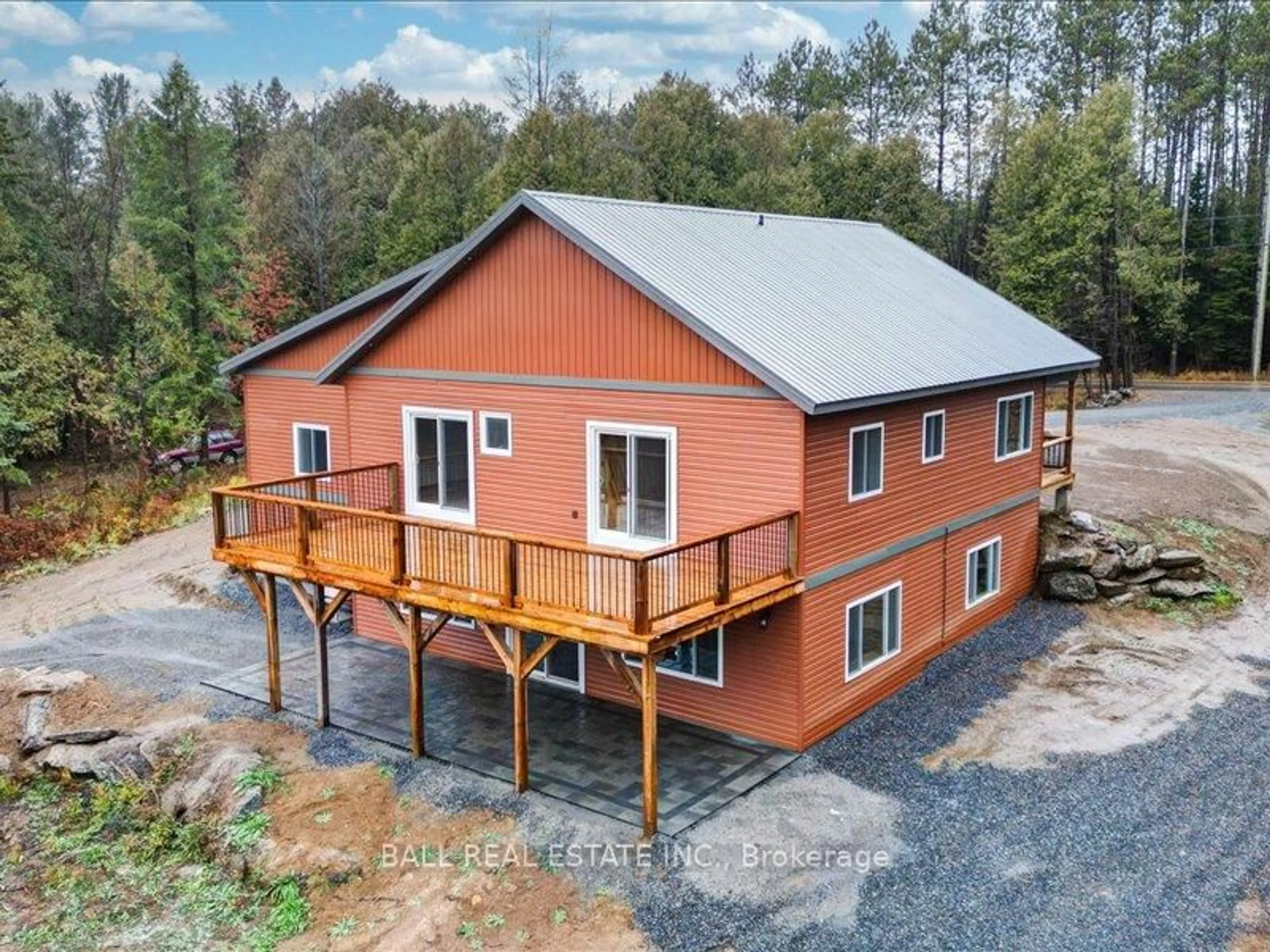 A pic from outside/outdoor area/front of a property/back of a property/a pic from drone, building for 514 St. Ola Rd, Hastings Ontario K0L 1W0