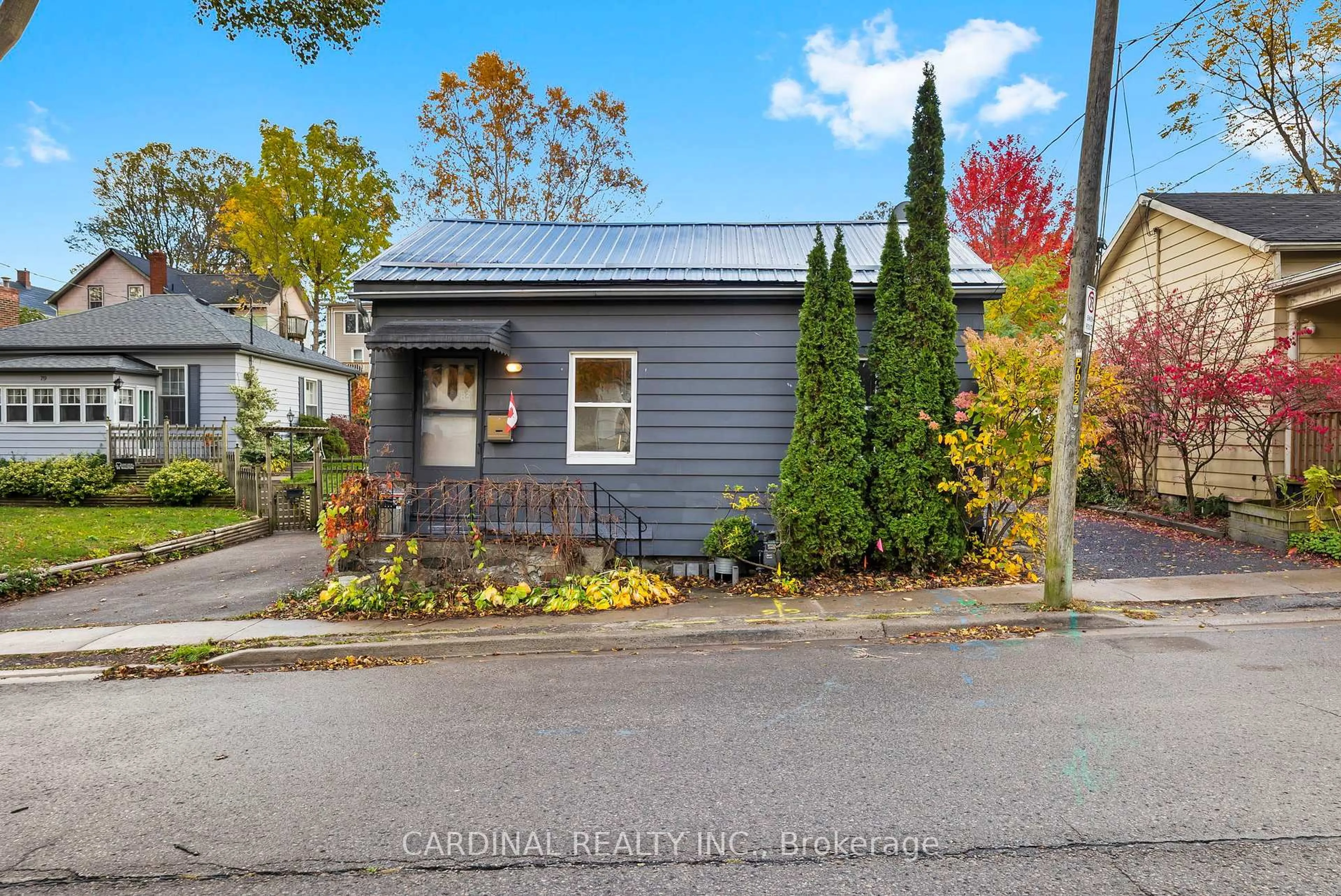 Home with vinyl exterior material, street for 83 Bruton St, Port Hope Ontario L1A 1V1