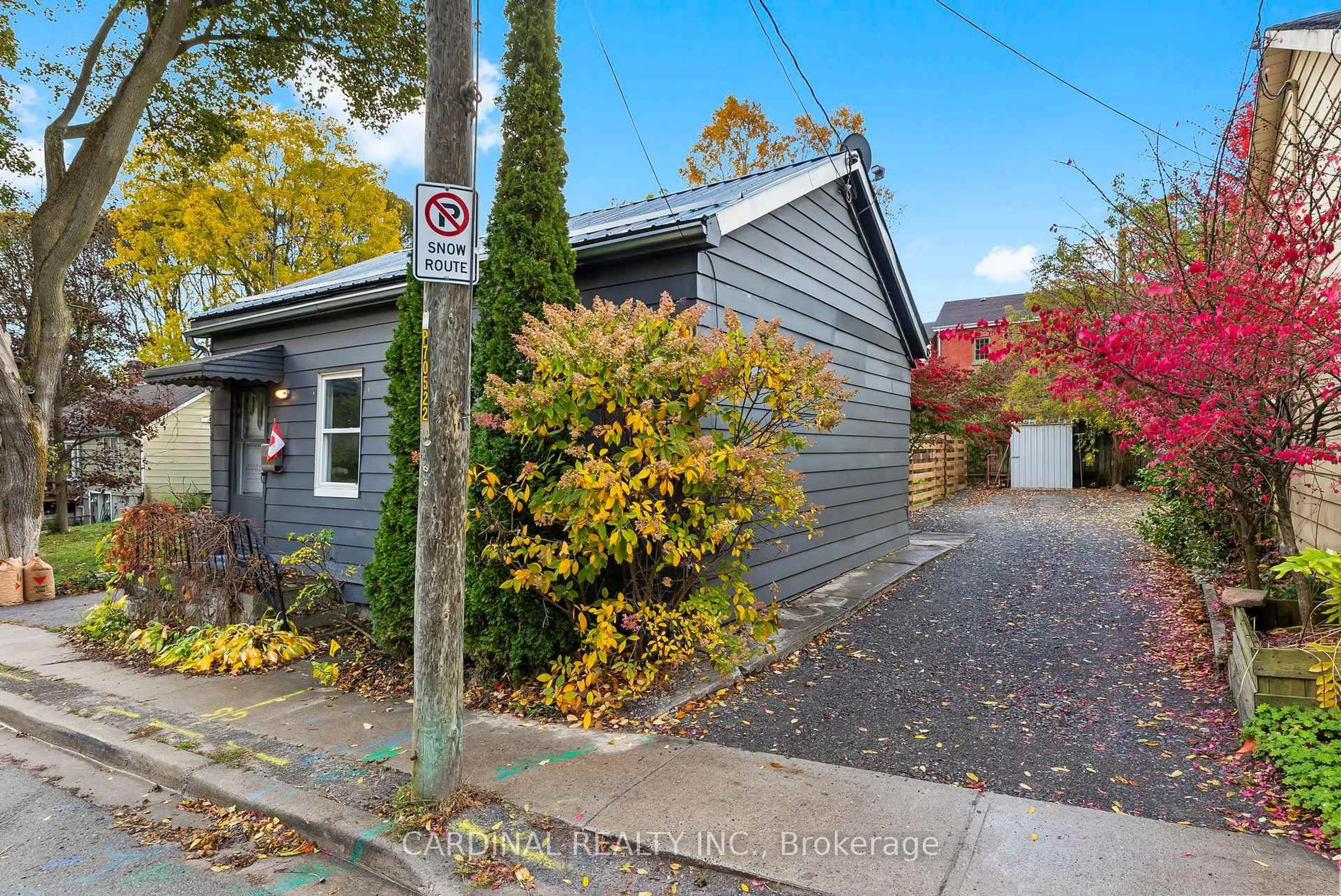 A pic from outside/outdoor area/front of a property/back of a property/a pic from drone, street for 83 Bruton St, Port Hope Ontario L1A 1V1