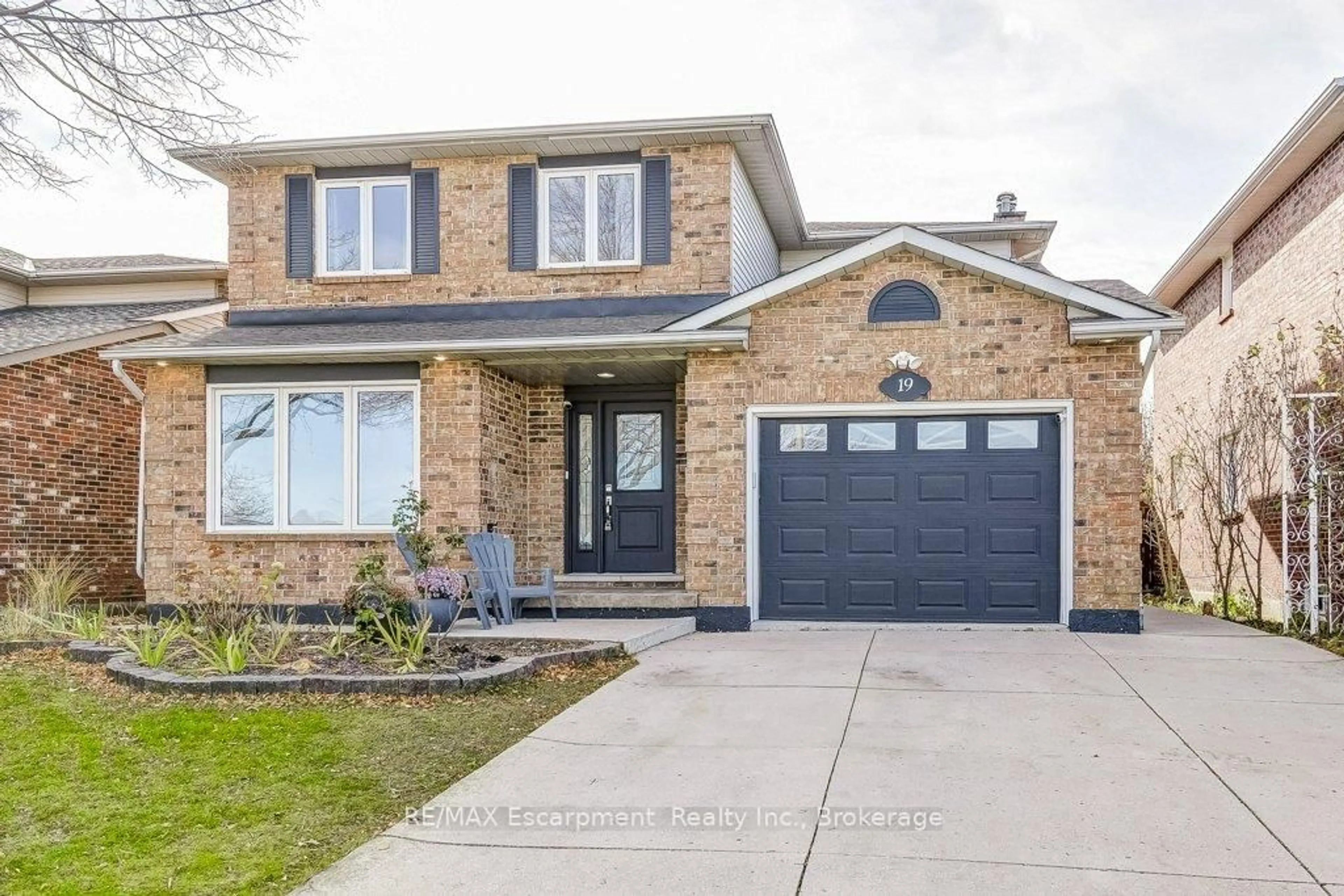 Home with brick exterior material, street for 19 National Dr, Hamilton Ontario L8G 5C3