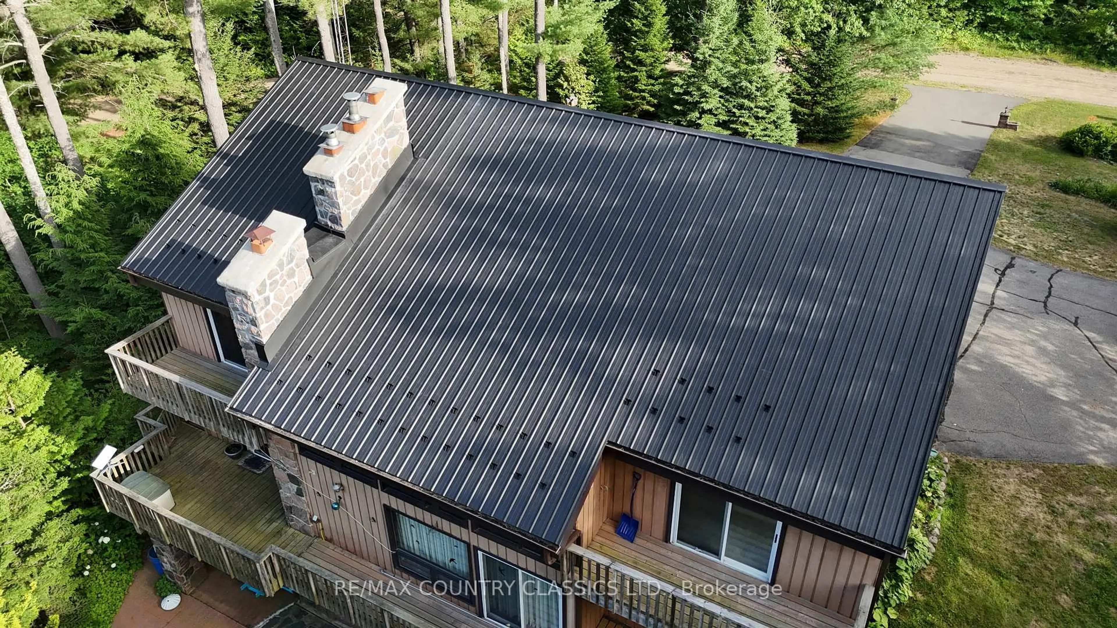 A pic from outside/outdoor area/front of a property/back of a property/a pic from drone, unknown for 13 Lorbetskie Rd, Barry's Bay Ontario K0J 1B0