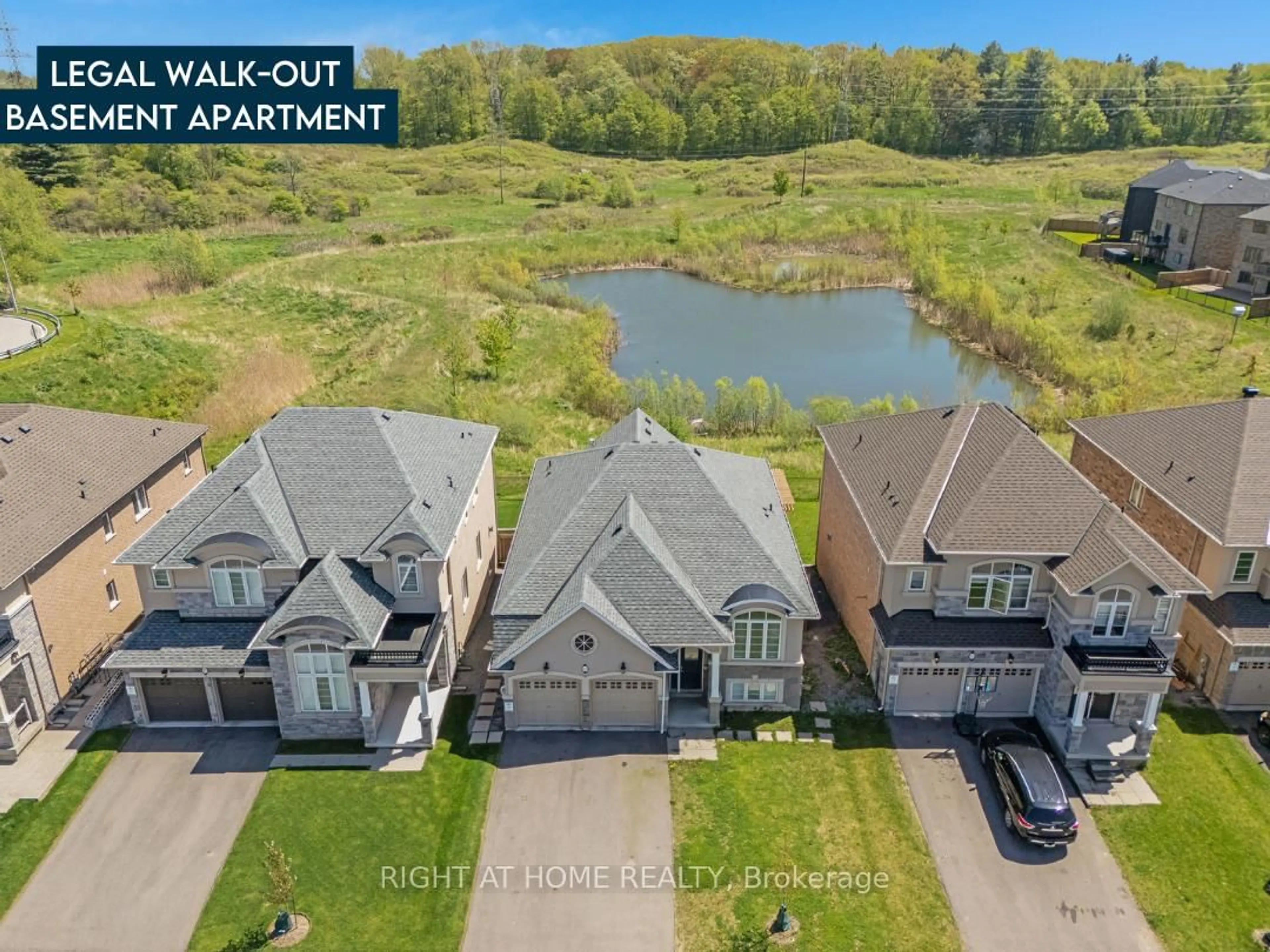 A pic from outside/outdoor area/front of a property/back of a property/a pic from drone, water/lake/river/ocean view for 19 Robarts Dr, Hamilton Ontario L9K 0H5